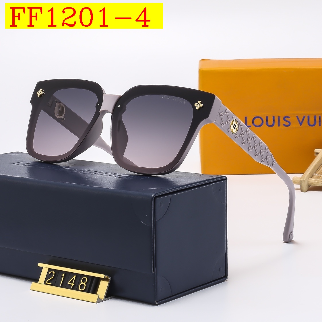 23$ dh LV 2148 Polarizer Sunglassess With Box 80569012630 FF1201 gallery