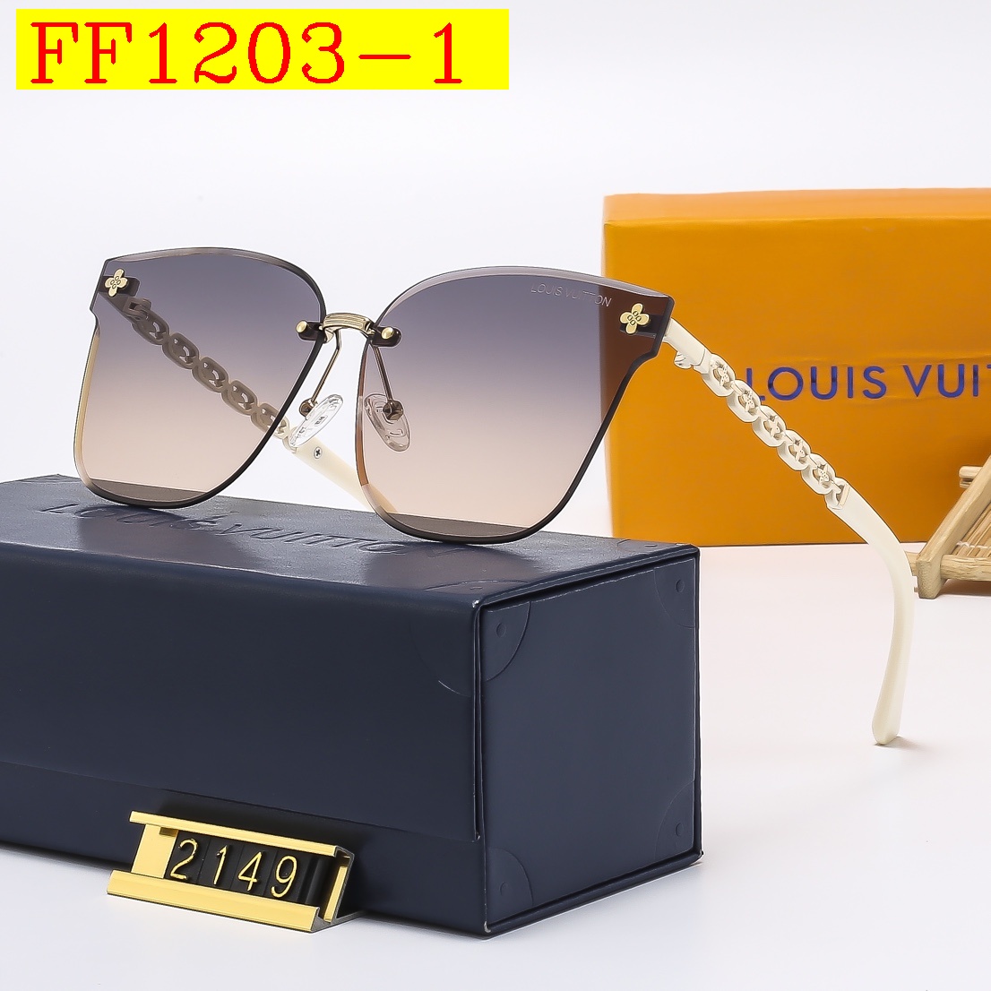 23$ dh LV 2149 Nylon lenses Sunglassess With Box 30564012630 FF1203 gallery