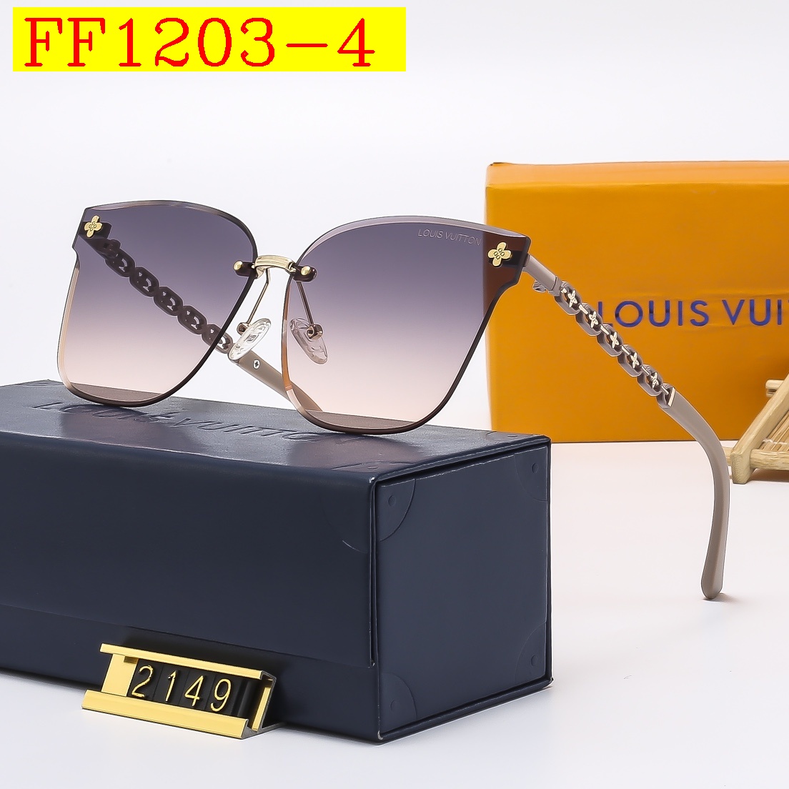 23$ dh LV 2149 Nylon lenses Sunglassess With Box 30564012630 FF1203 gallery
