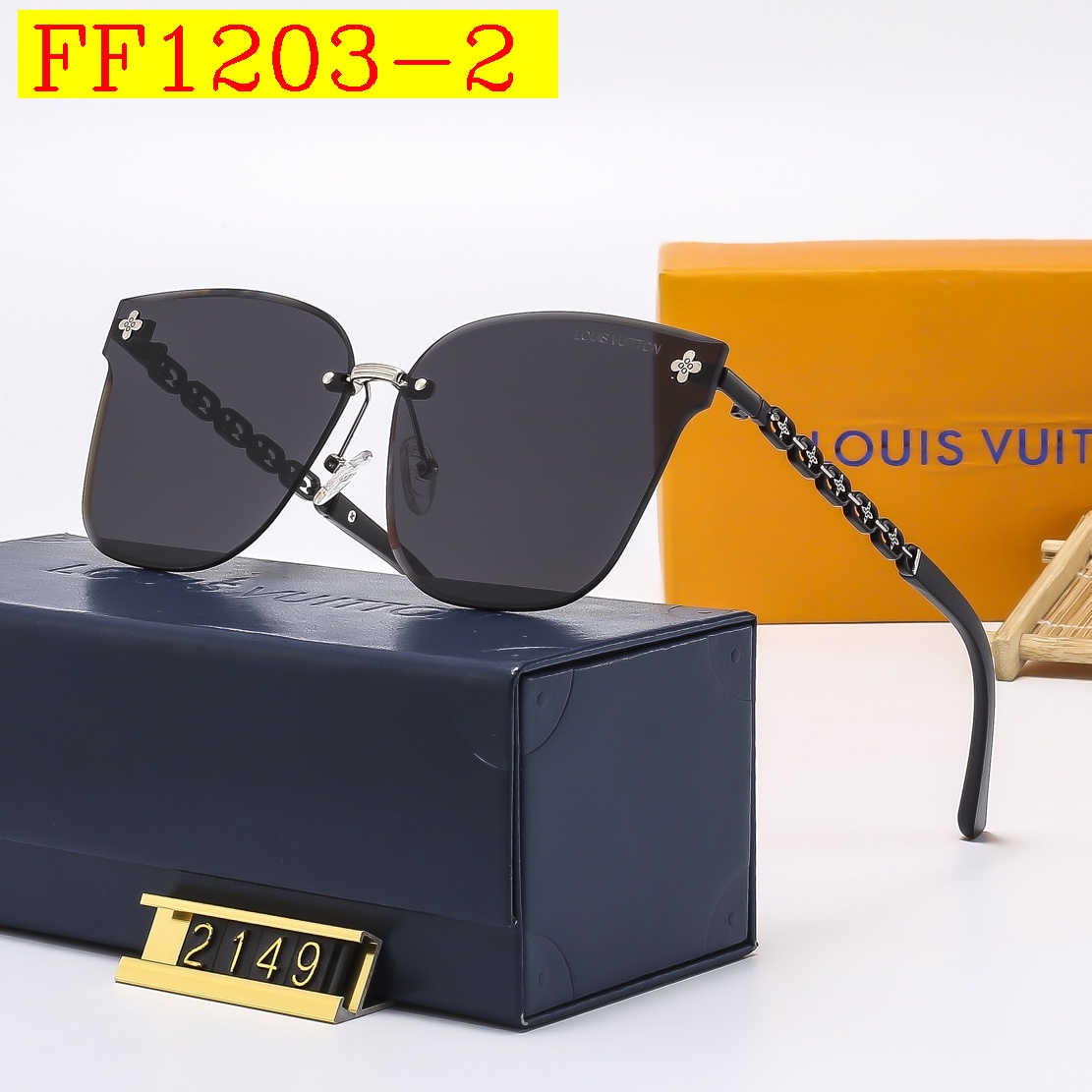23$ dh LV 2149 Nylon lenses Sunglassess With Box 30564012630 FF1203 gallery