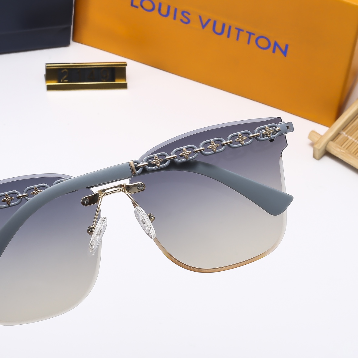 23$ dh LV 2149 Nylon lenses Sunglassess With Box 30564012630 FF1203 gallery