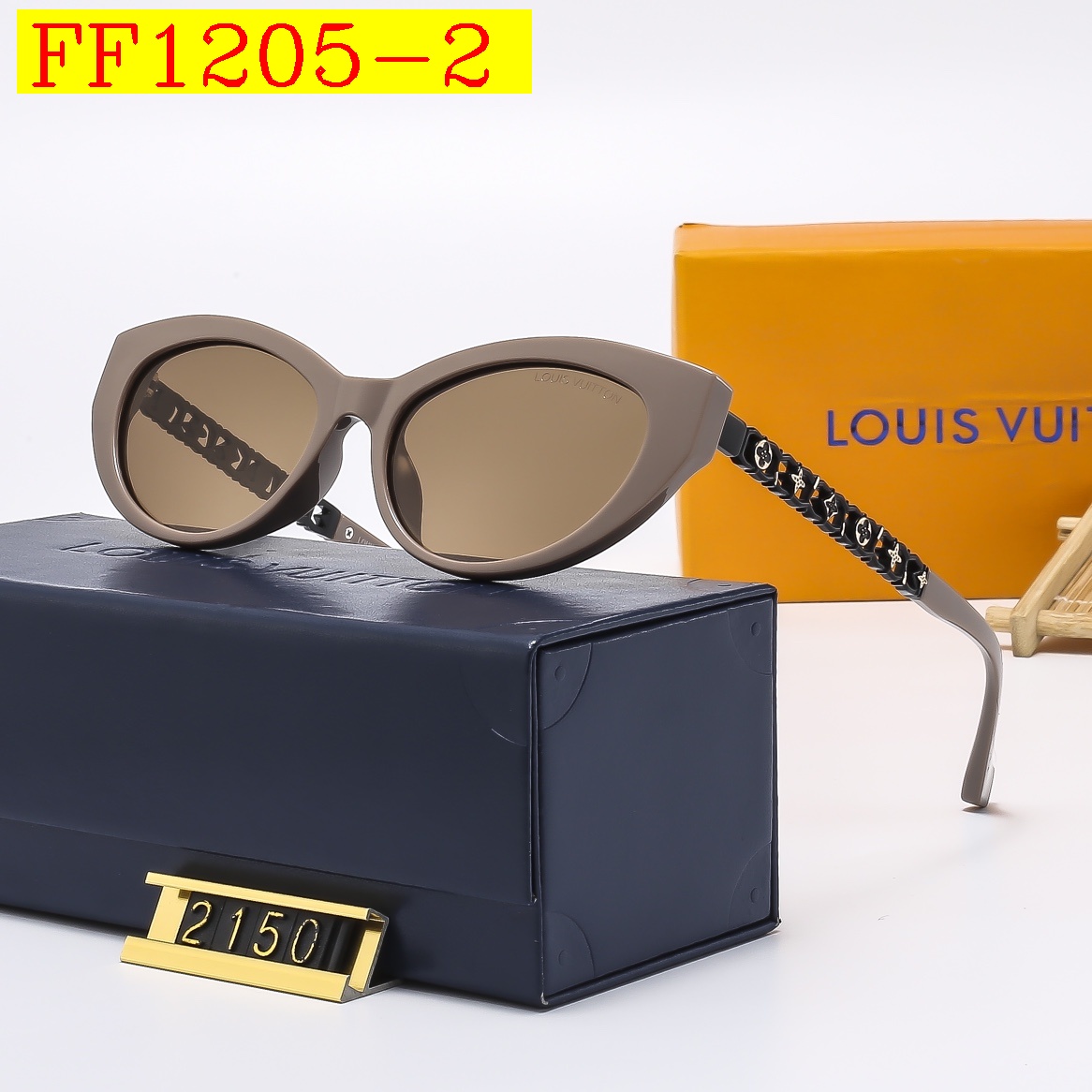 23$ dh LV 2150 Polarizer Sunglassess With Box 10265012630 FF1205 gallery