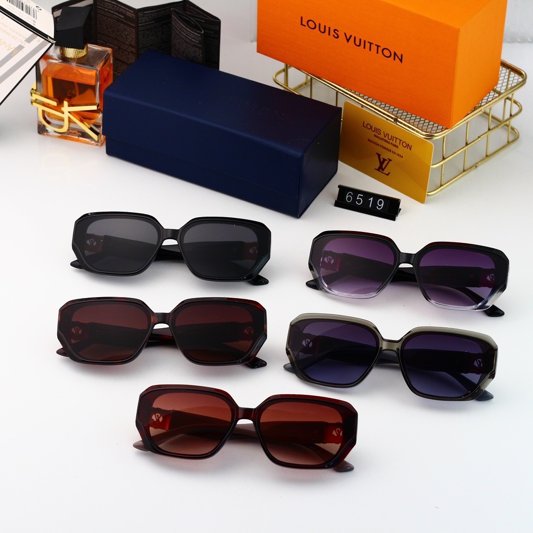 23$ dh LV 6519 Sunglassess With Box 40162012630 FF1247 gallery