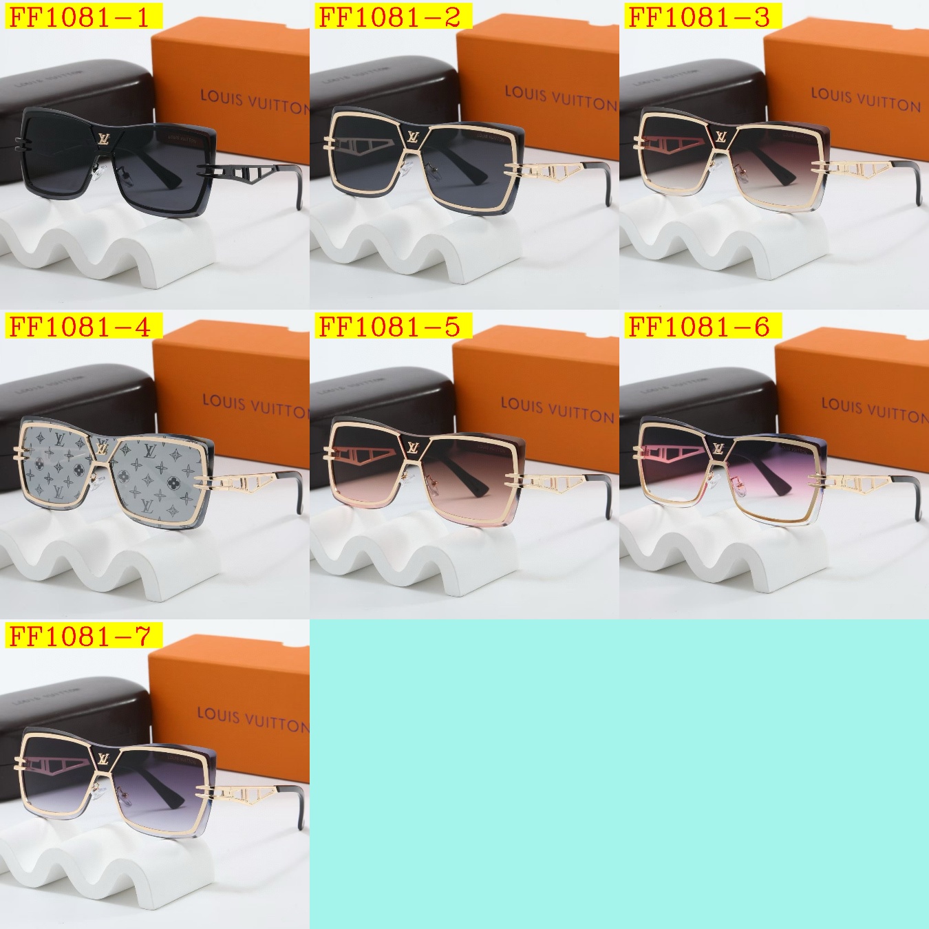 23$ dh LV Sunglassess With Box 80564012630 FF1081 gallery