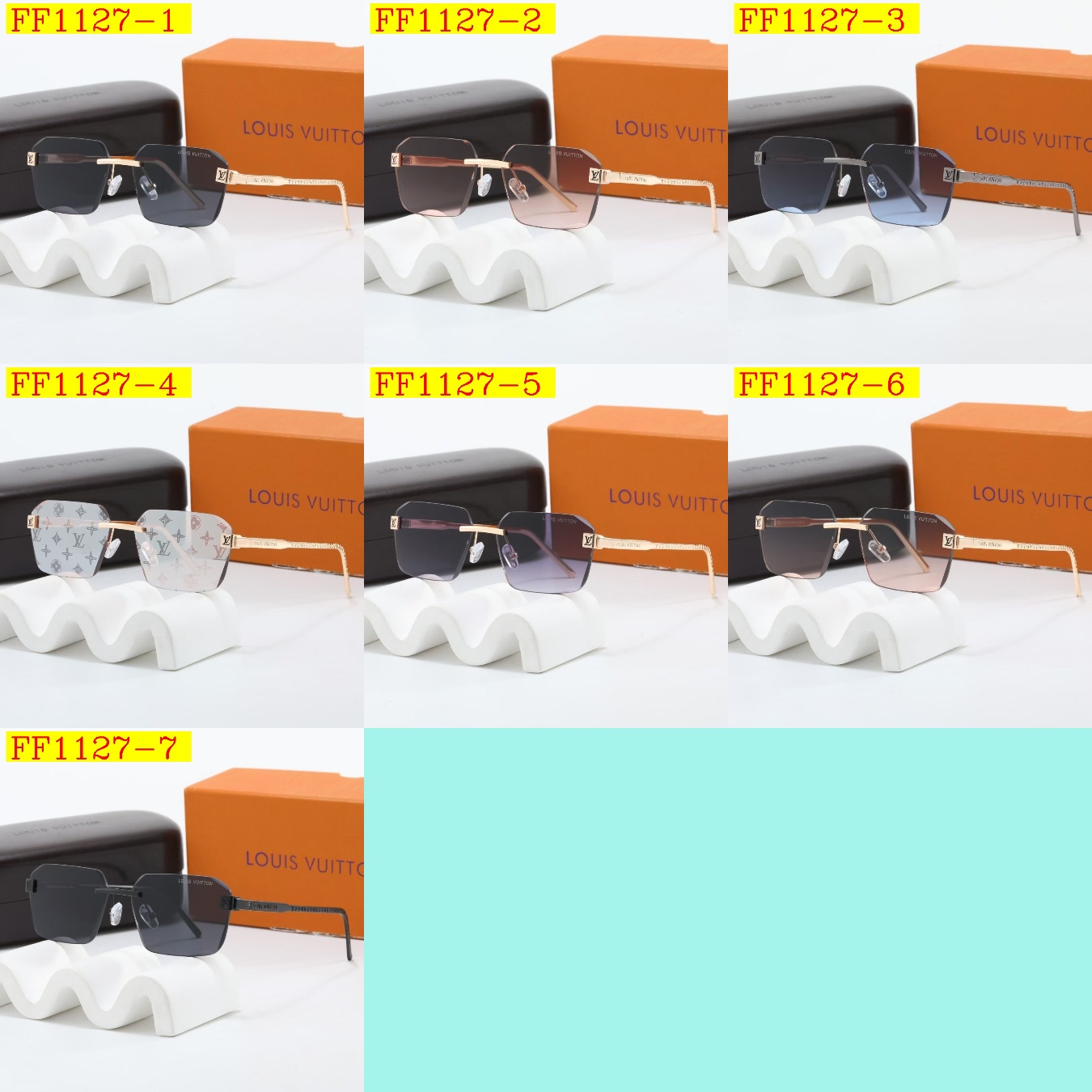23$ dh LV Sunglassess With Box 80569012630 FF1127 gallery