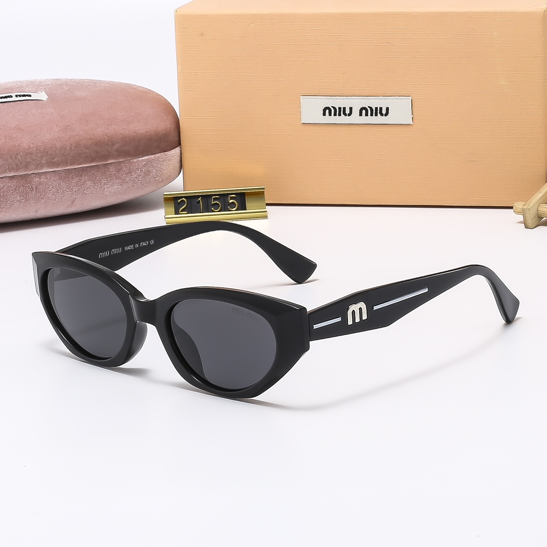 23$ dh Miu Miu 2155 Polarizer Sunglassess With Box 50461212631 FF1213 gallery