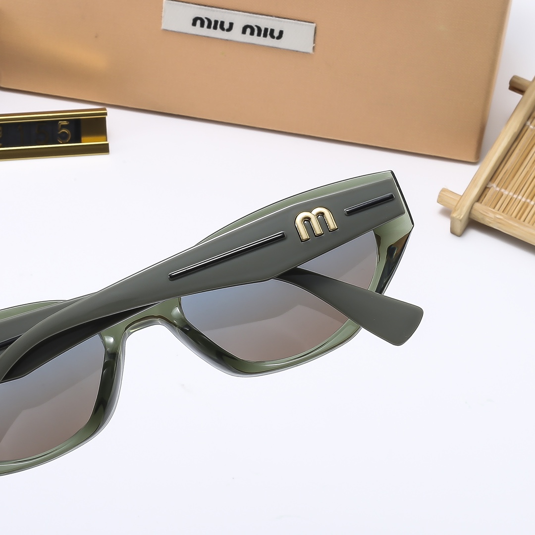 23$ dh Miu Miu 2155 Polarizer Sunglassess With Box 50461212631 FF1213 gallery