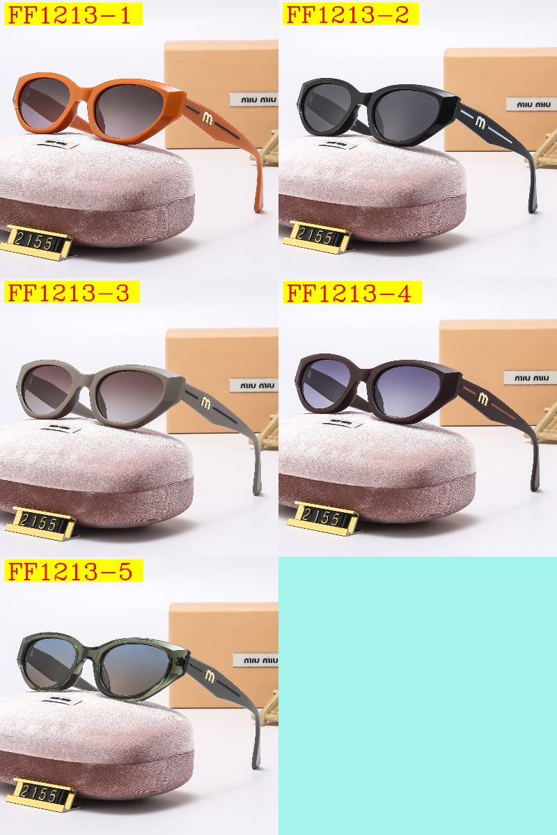 23$ dh Miu Miu 2155 Polarizer Sunglassess With Box 50461212631 FF1213 gallery