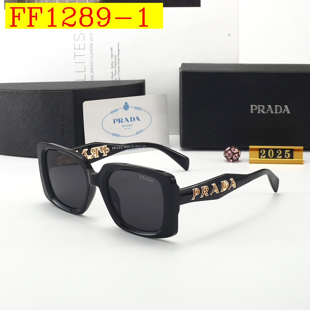 23$ dh PRADA 2025 Sunglassess With Box 80569012630 FF1289 gallery