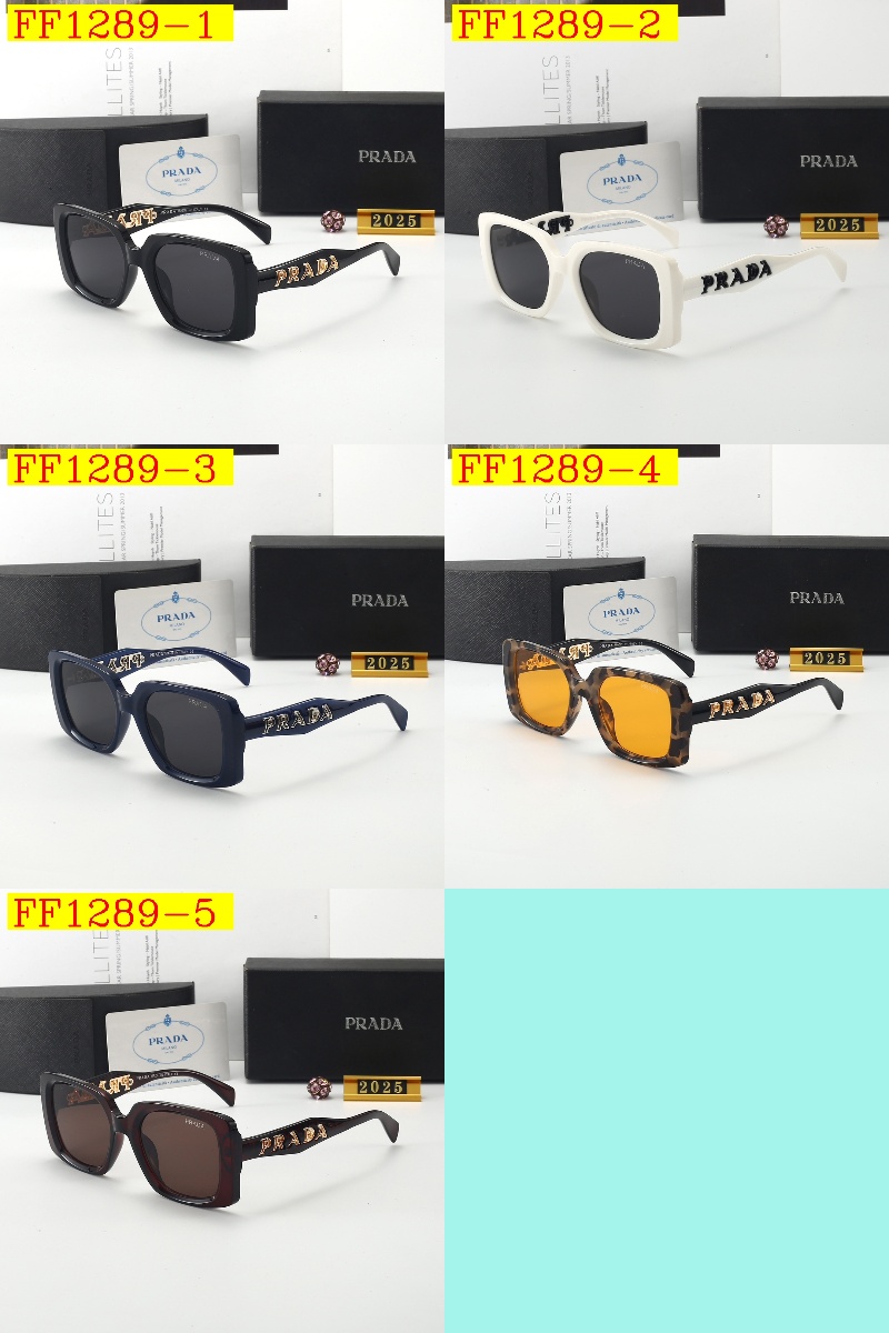 23$ dh PRADA 2025 Sunglassess With Box 80569012630 FF1289 gallery