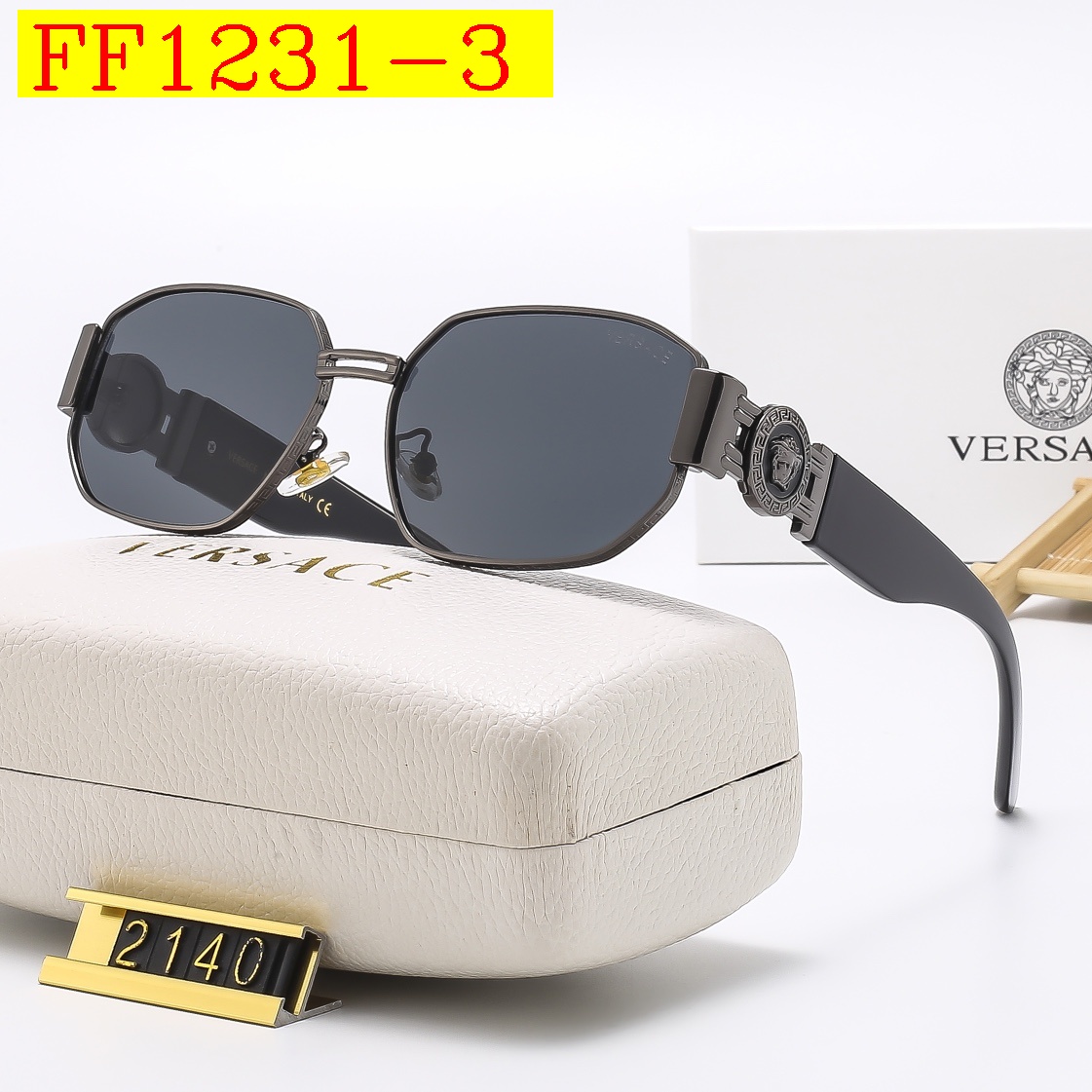 23$ dh VERSACE 2140 Sunglassess With Box 80569012630 FF1231 gallery