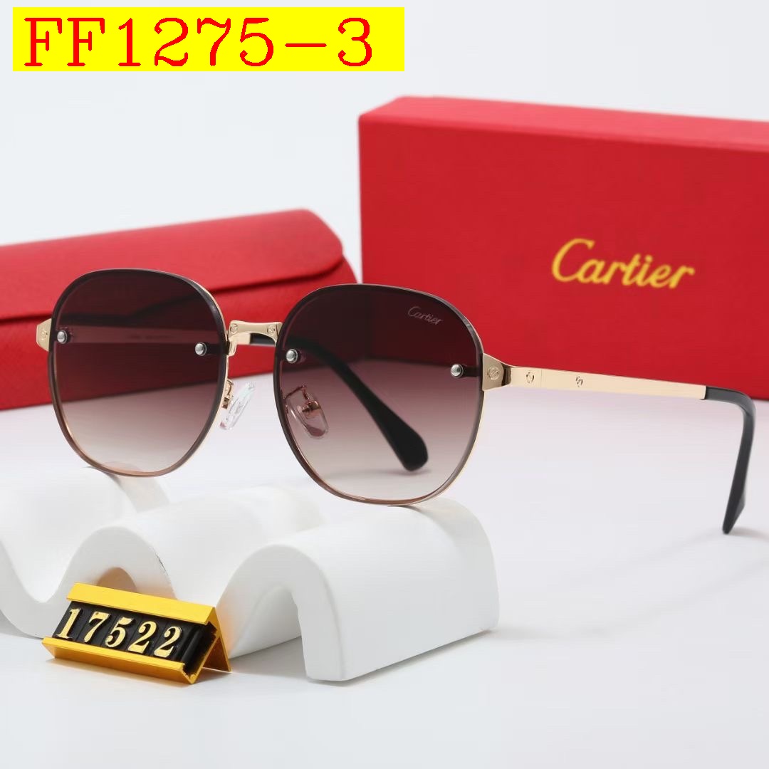 23$ dh cartier 17522 Sunglassess With Box 40162012630 FF1275 gallery