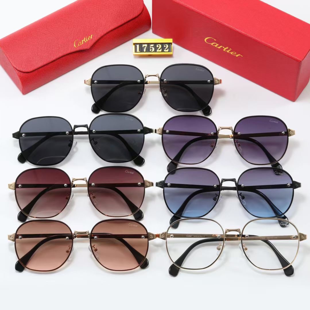 23$ dh cartier 17522 Sunglassess With Box 40162012630 FF1275 gallery