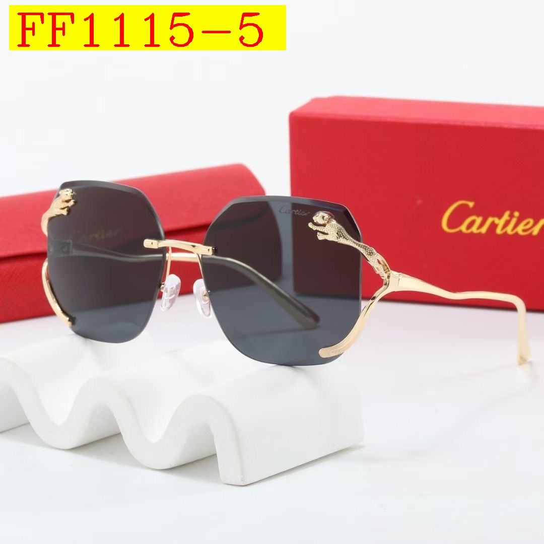 23$ dh cartier Sunglassess With Box 40165012630 FF1115 gallery