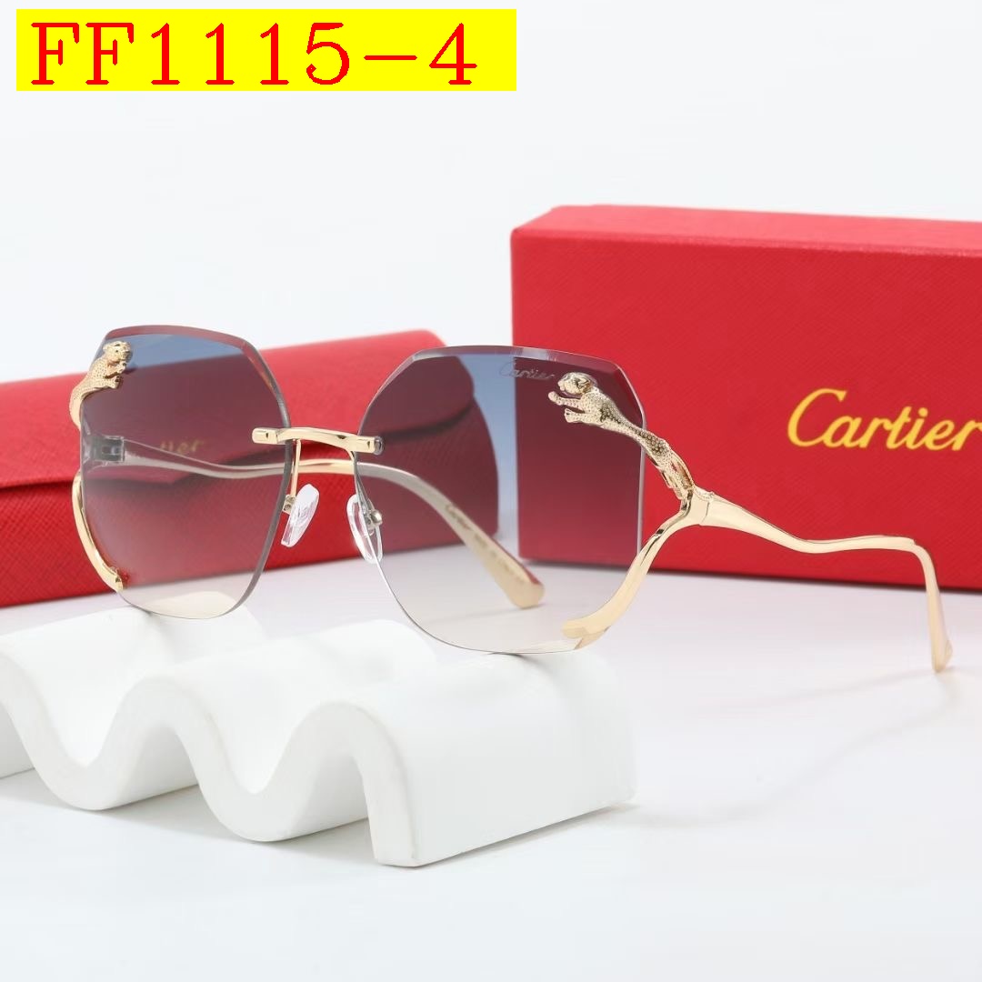 23$ dh cartier Sunglassess With Box 40165012630 FF1115 gallery