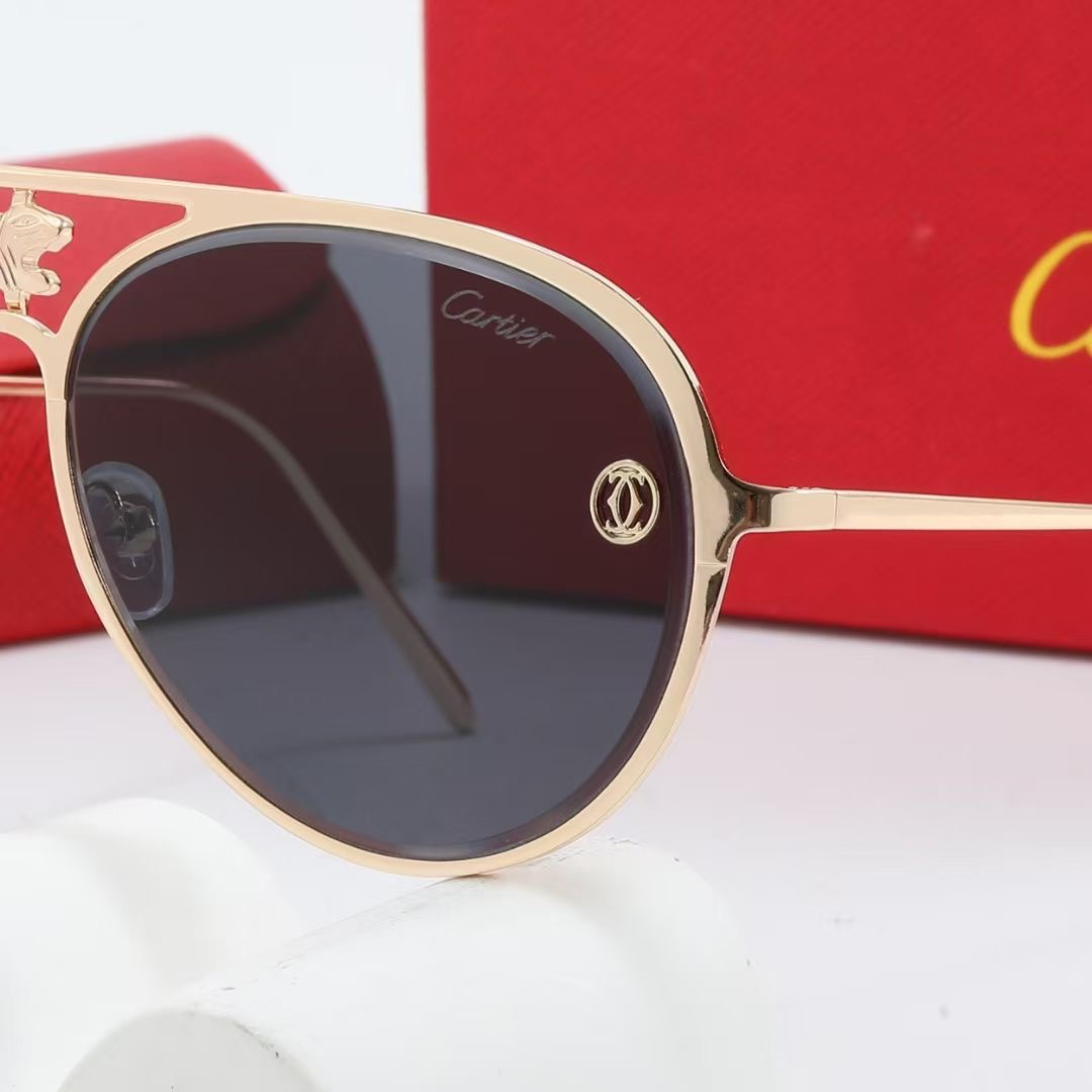 23$ dh cartier Sunglassess With Box 80562012630 FF1117 gallery