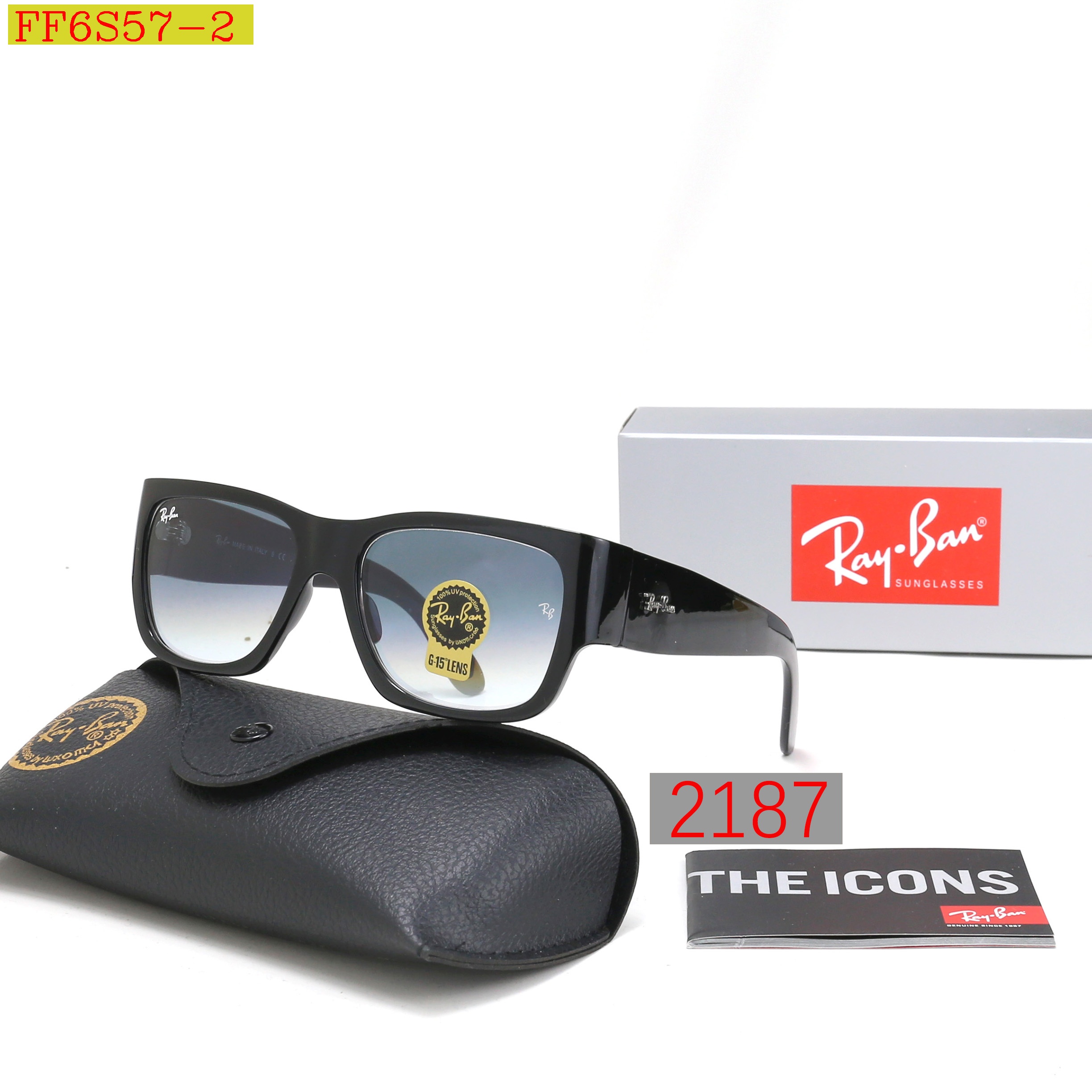 23$ new_dh Ray Ban 2187 60584012524 FF6S57 gallery