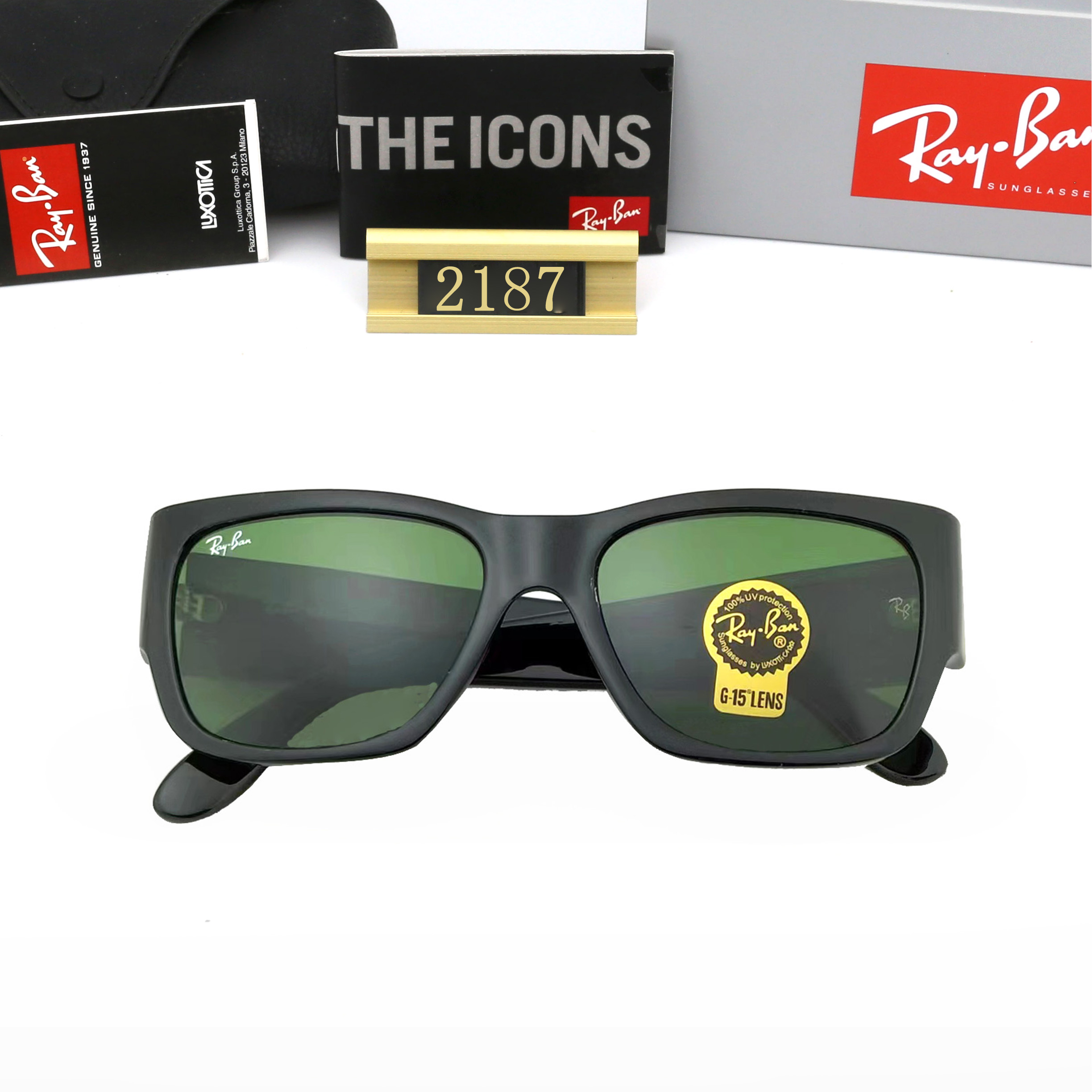 23$ new_dh Ray Ban 2187 60584012524 FF6S57 gallery