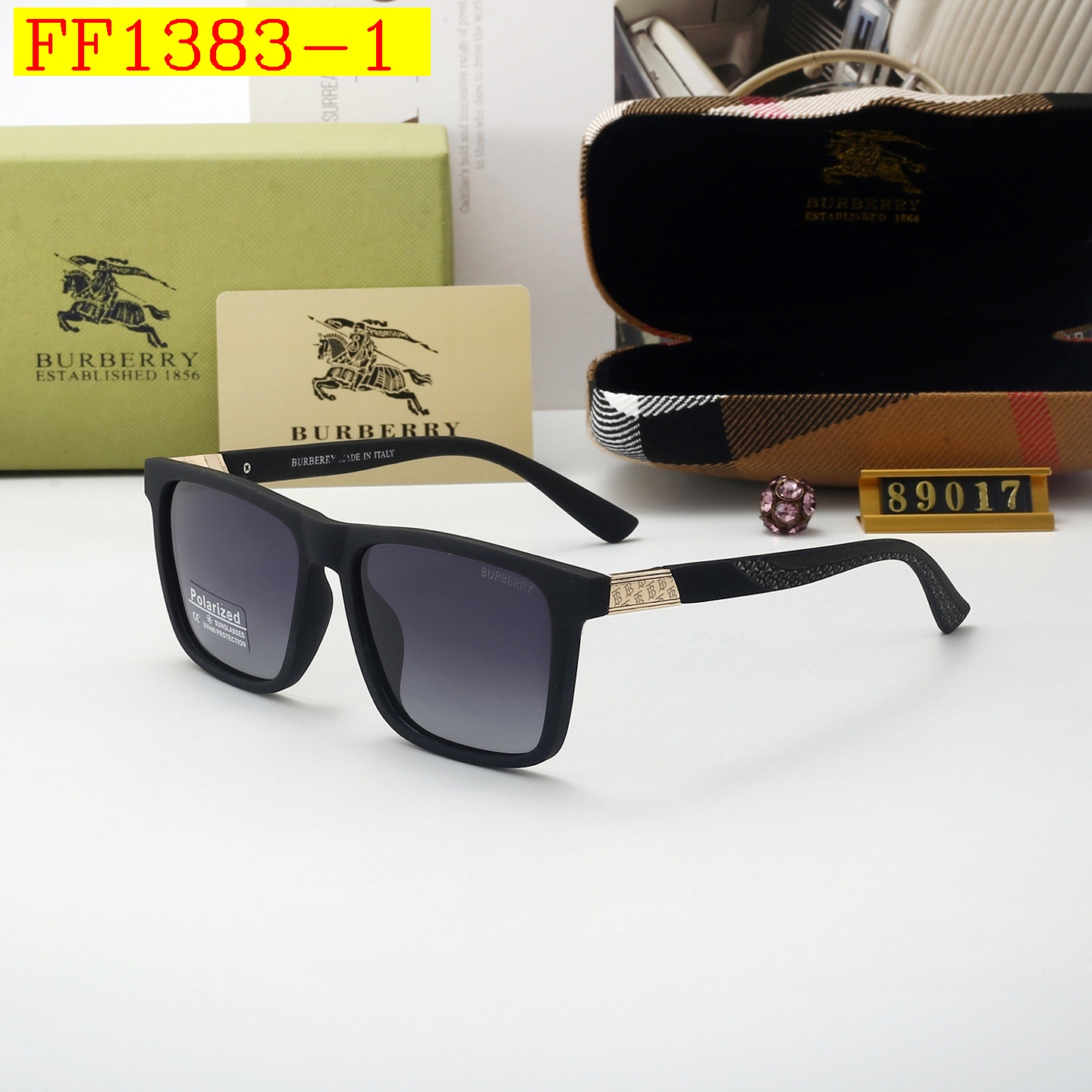 24$ Burberry 89017 Sunglassess With Box 311060 FF1383 gallery
