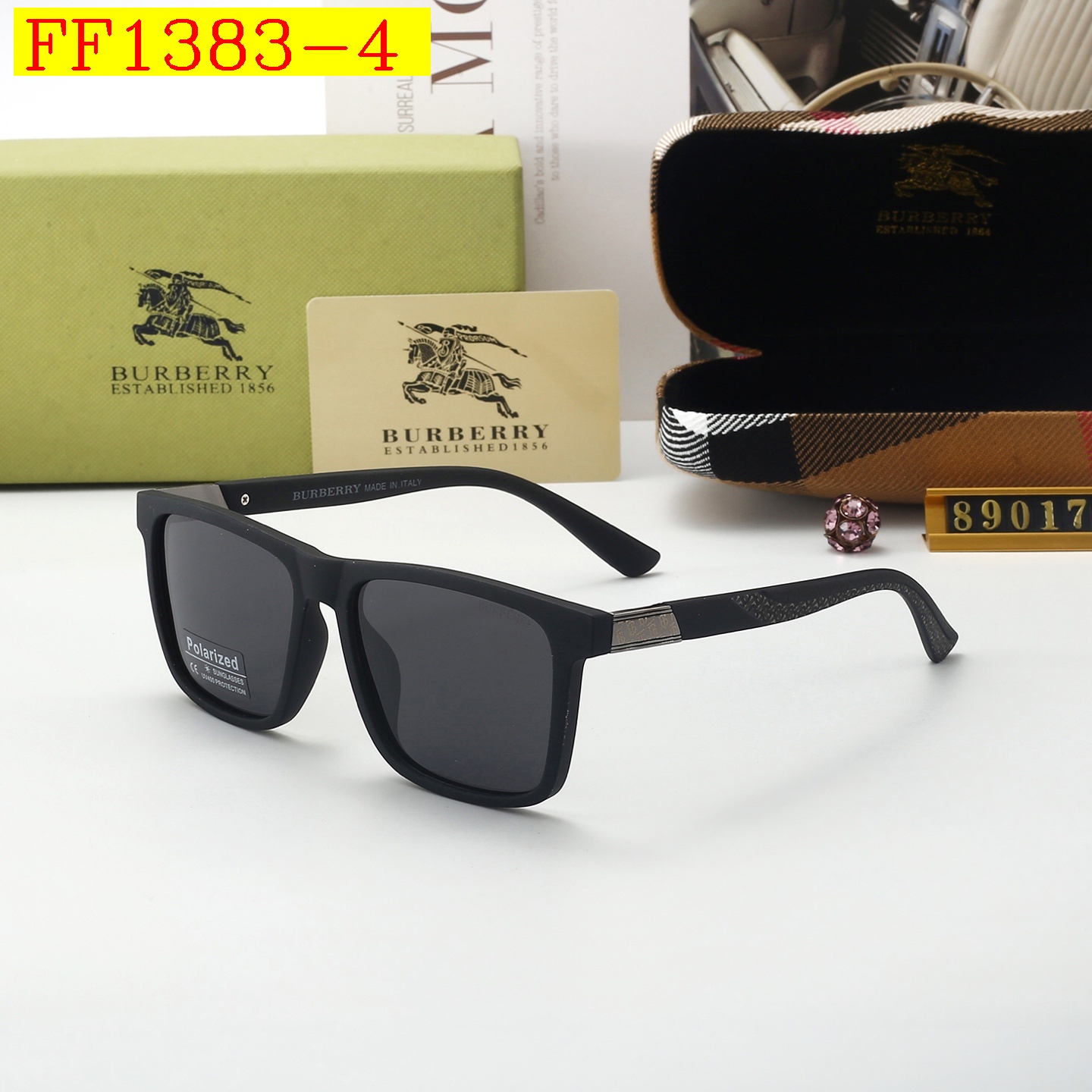 24$ Burberry 89017 Sunglassess With Box 311060 FF1383 gallery