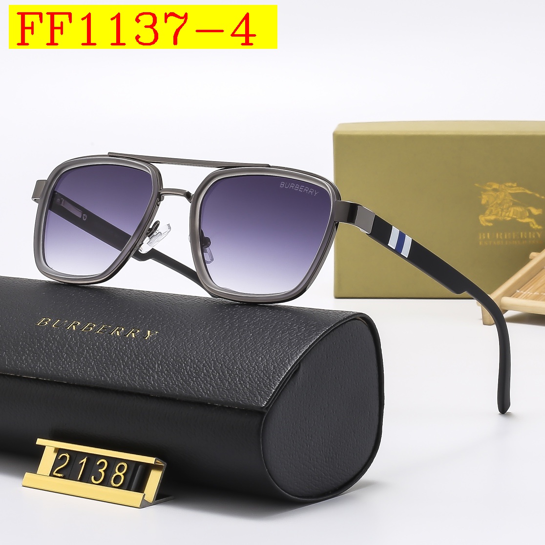 24$ dh BURBERRY 2138 Sunglassess With Box 90564812645 FF1137 gallery