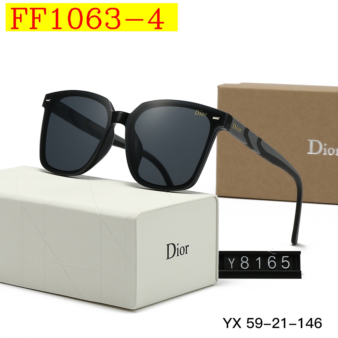24$ dh DIOR 8165 Nylon lenses Sunglassess With Box 50276412740 FF1063 gallery