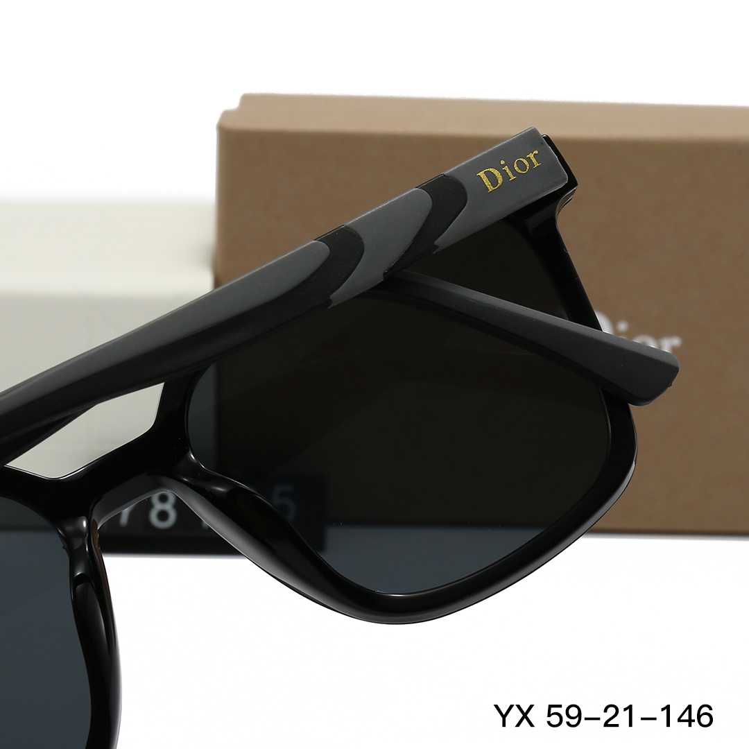 24$ dh DIOR 8165 Nylon lenses Sunglassess With Box 50276412740 FF1063 gallery