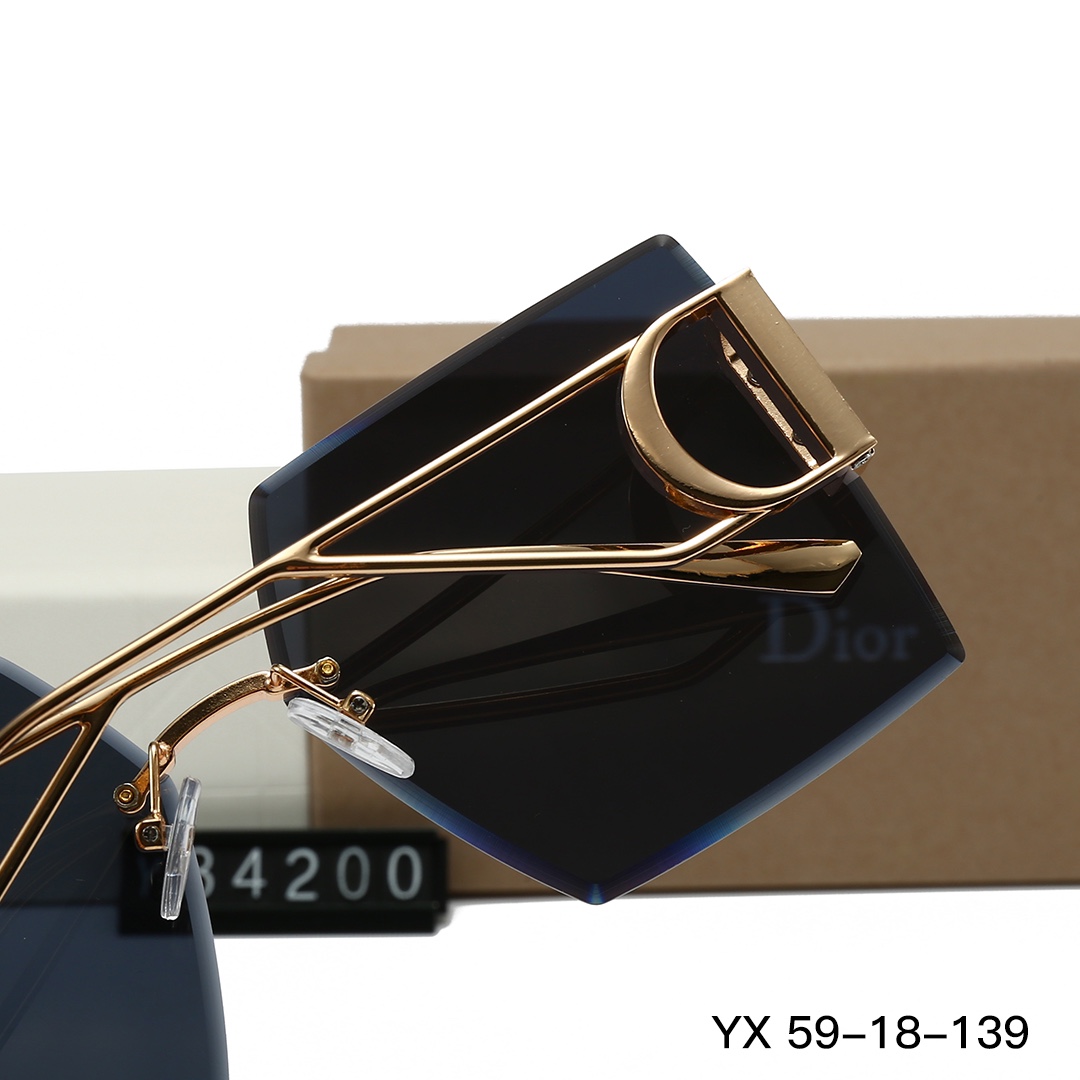24$ dh DIOR 84200 Nylon lenses Sunglassess With Box 10572412740 FF1067 gallery