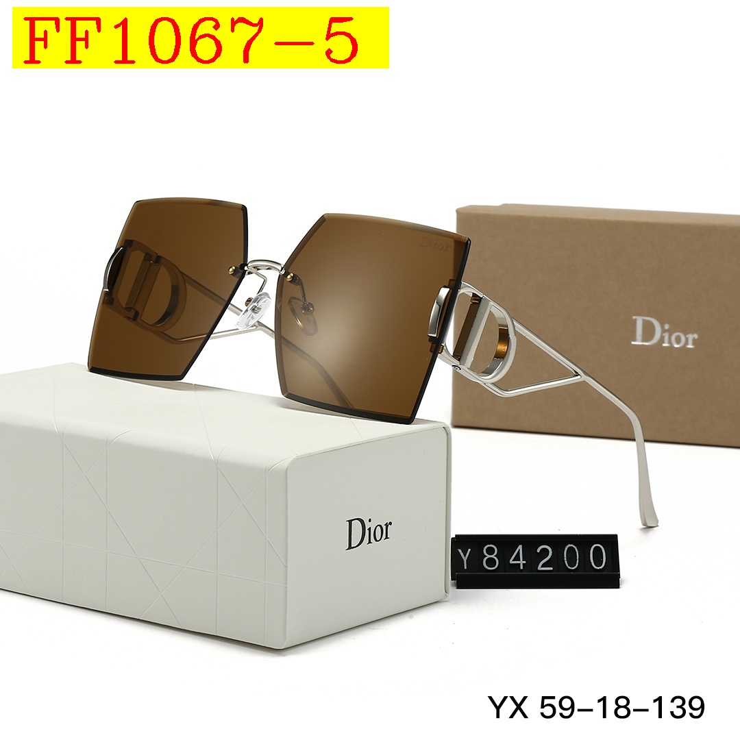 24$ dh DIOR 84200 Nylon lenses Sunglassess With Box 10572412740 FF1067 gallery