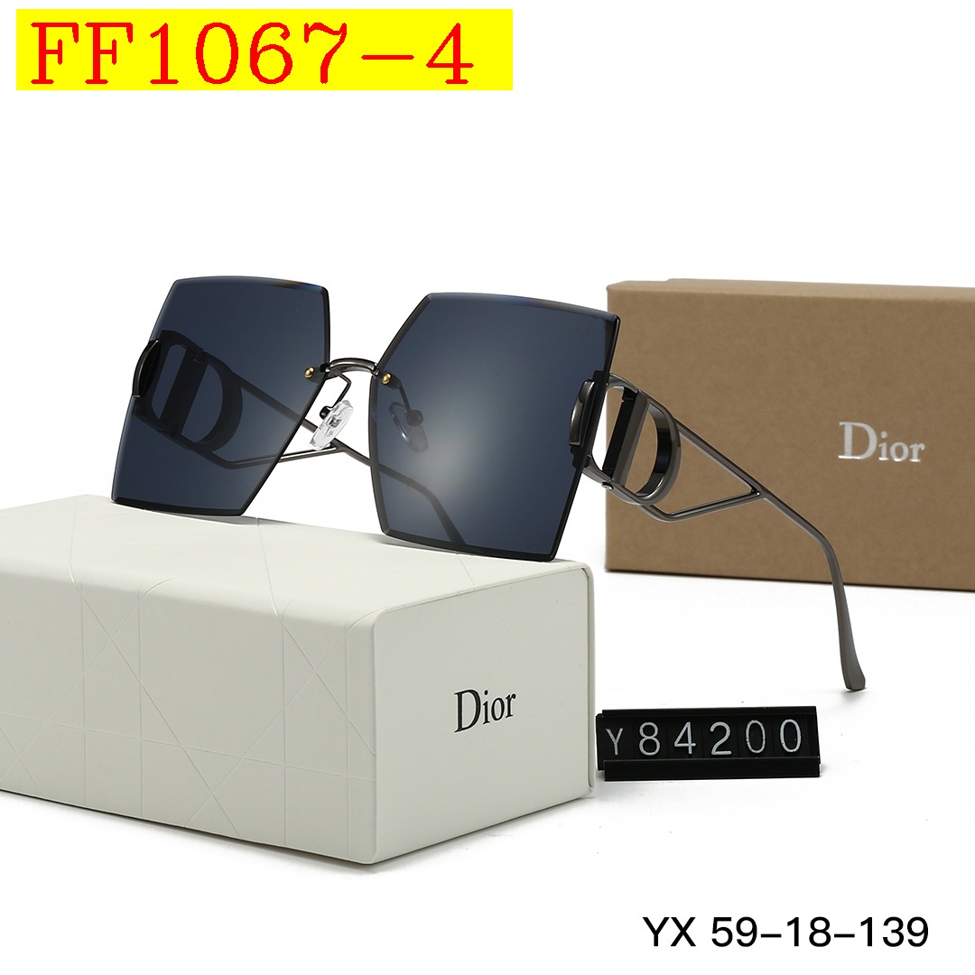 24$ dh DIOR 84200 Nylon lenses Sunglassess With Box 10572412740 FF1067 gallery