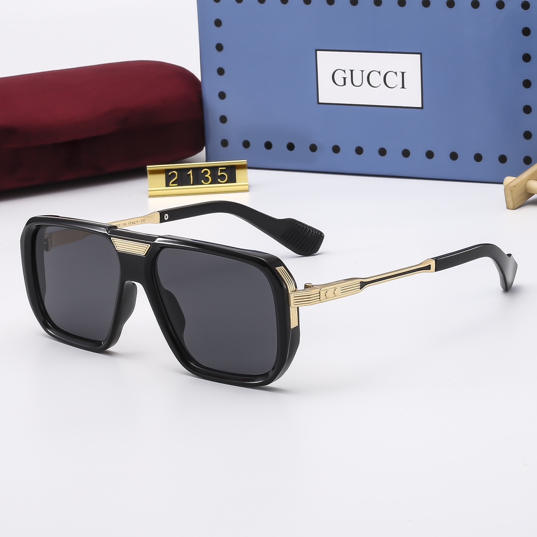 24$ dh GUCCI 2135 Sunglassess With Box 70465812645 FF1191 gallery