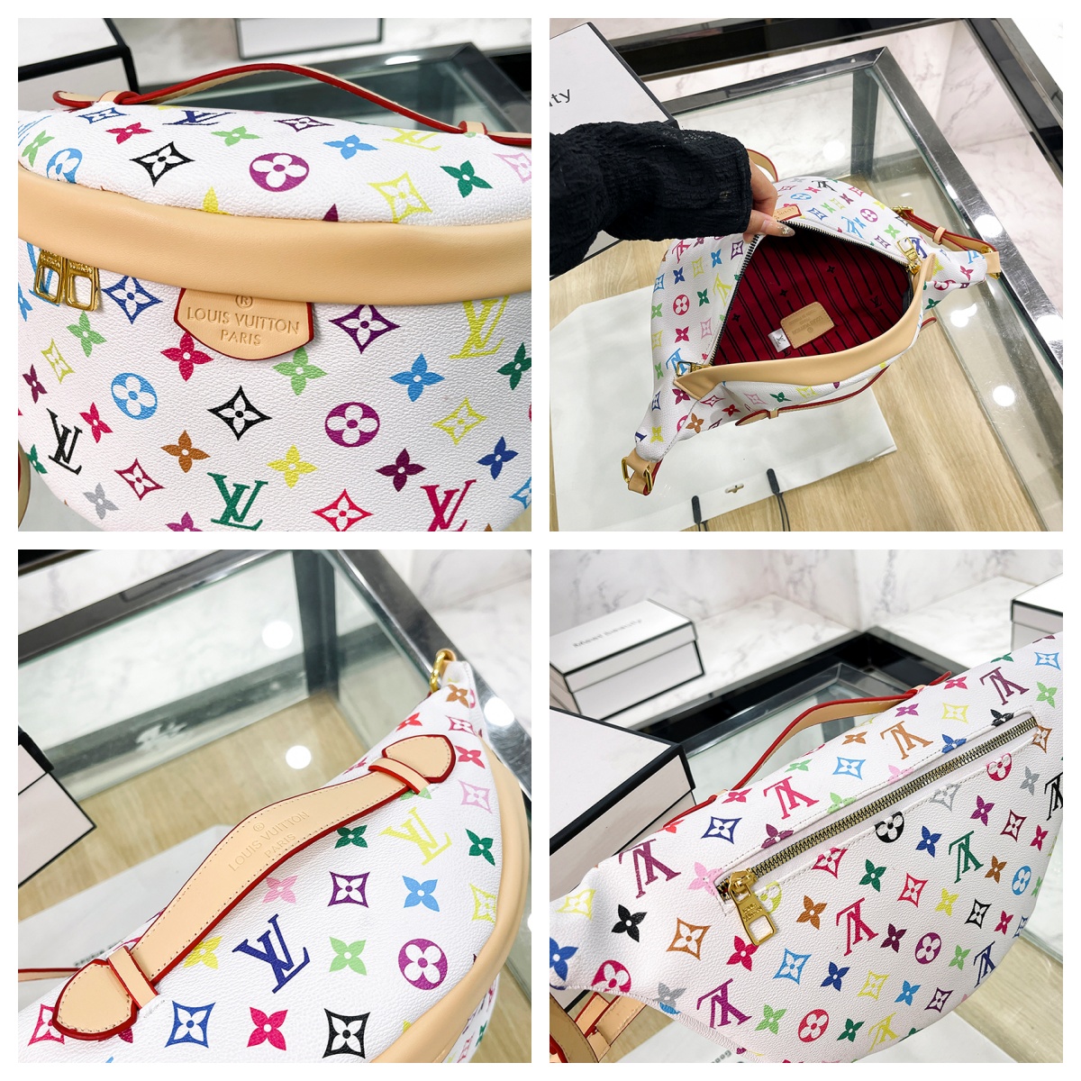 25$ LV 141 Shoulder bag size 20x20x2 cm 2776 BY2905 gallery