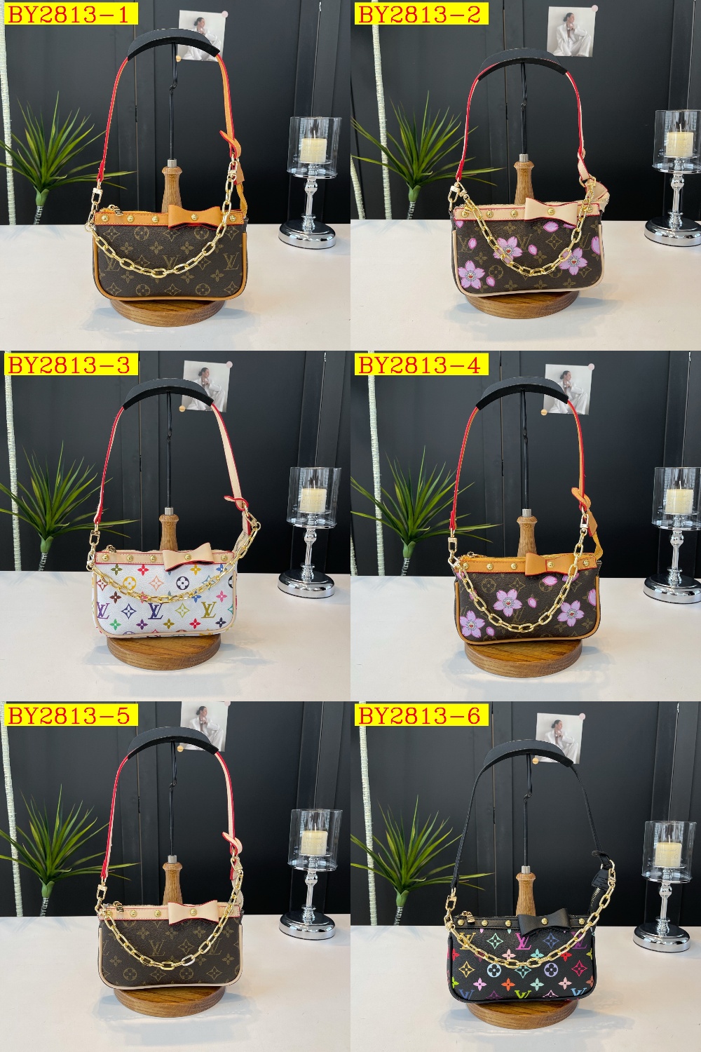 25$ LV BD011 Shoulder bag size 21x13x4 cm 6822 BY2813 gallery