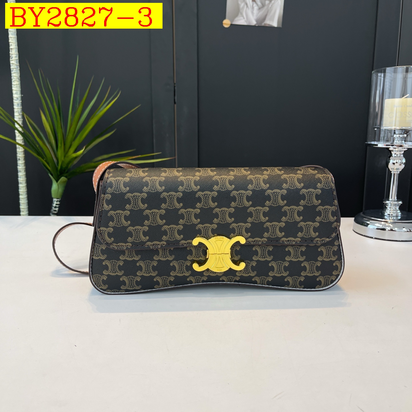 26$ CELINE 9559 Shoulder bag size 28X14X5 cm 3910 BY2827 gallery
