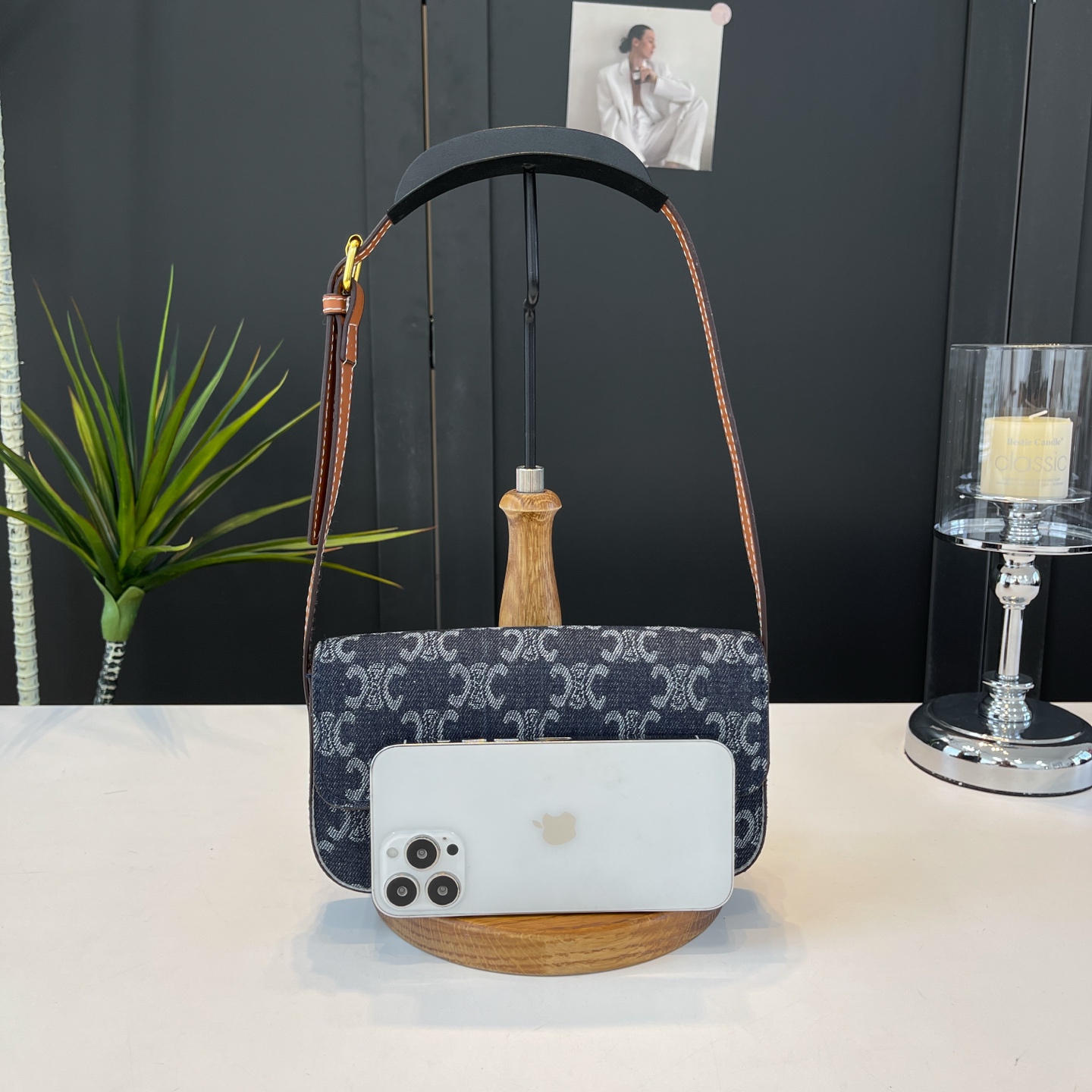 26$ CELINE 9560 Shoulder bag size 21X12X4 cm 5898 BY2829 gallery