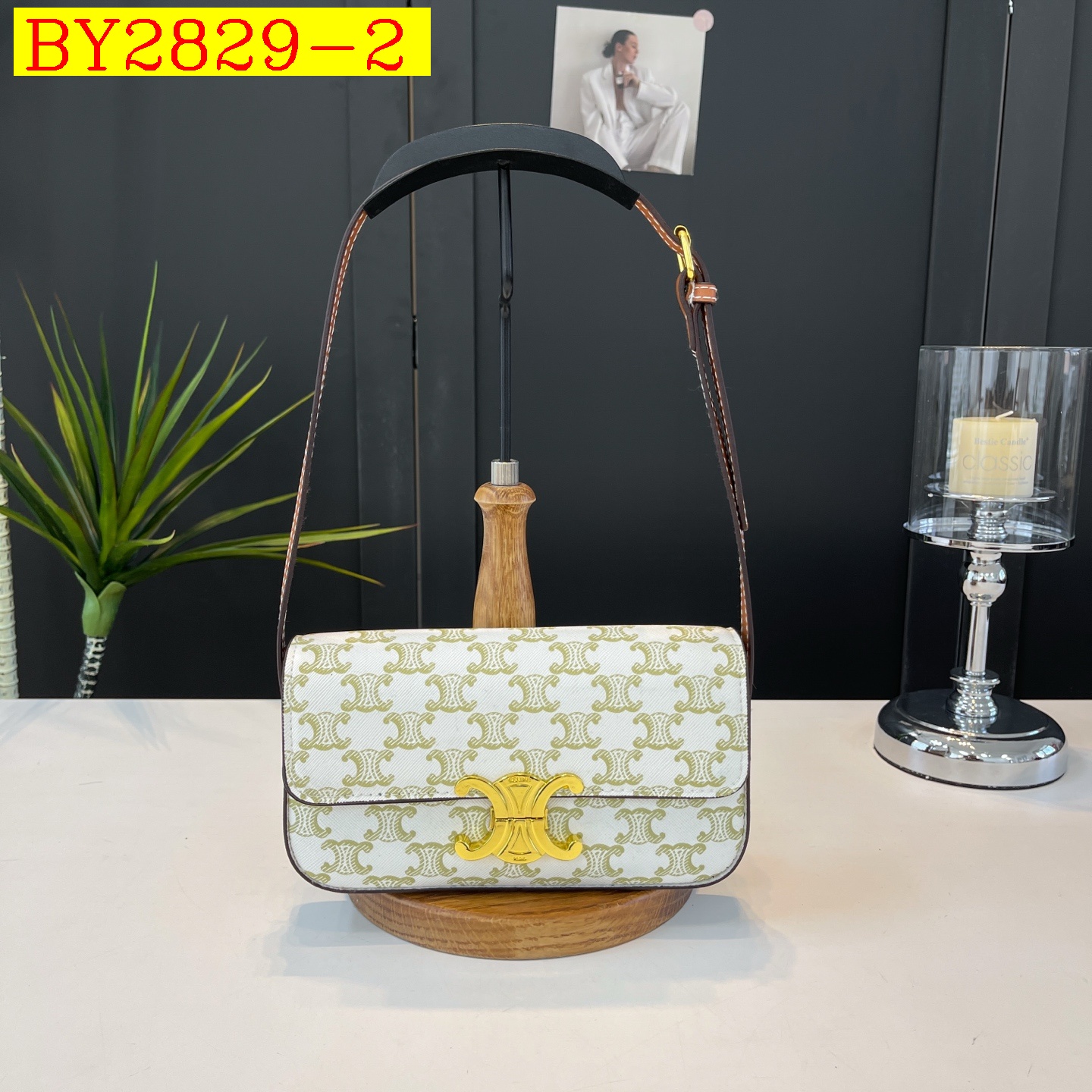 26$ CELINE 9560 Shoulder bag size 21X12X4 cm 5898 BY2829 gallery
