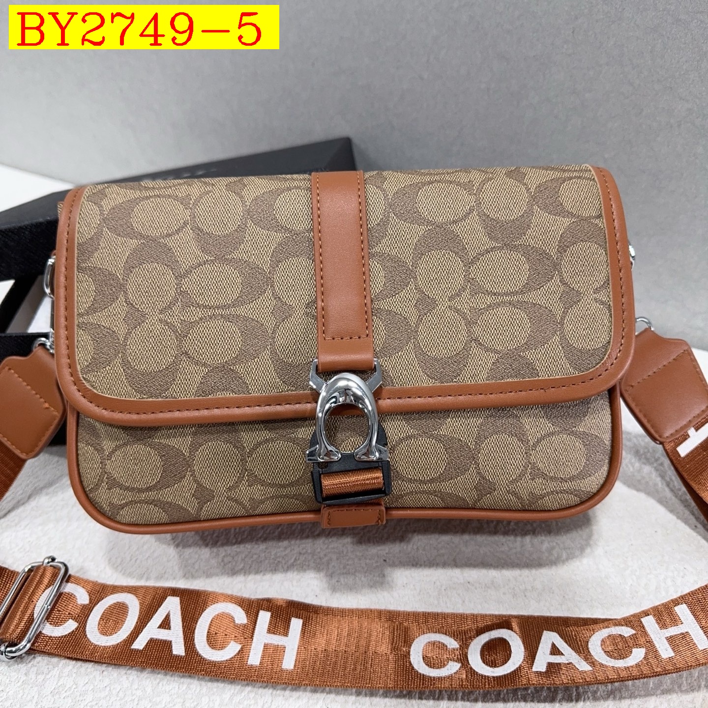 26$ COACH 9012 Shoulder bag size 25x17x8 cm 6806 BY2749 gallery