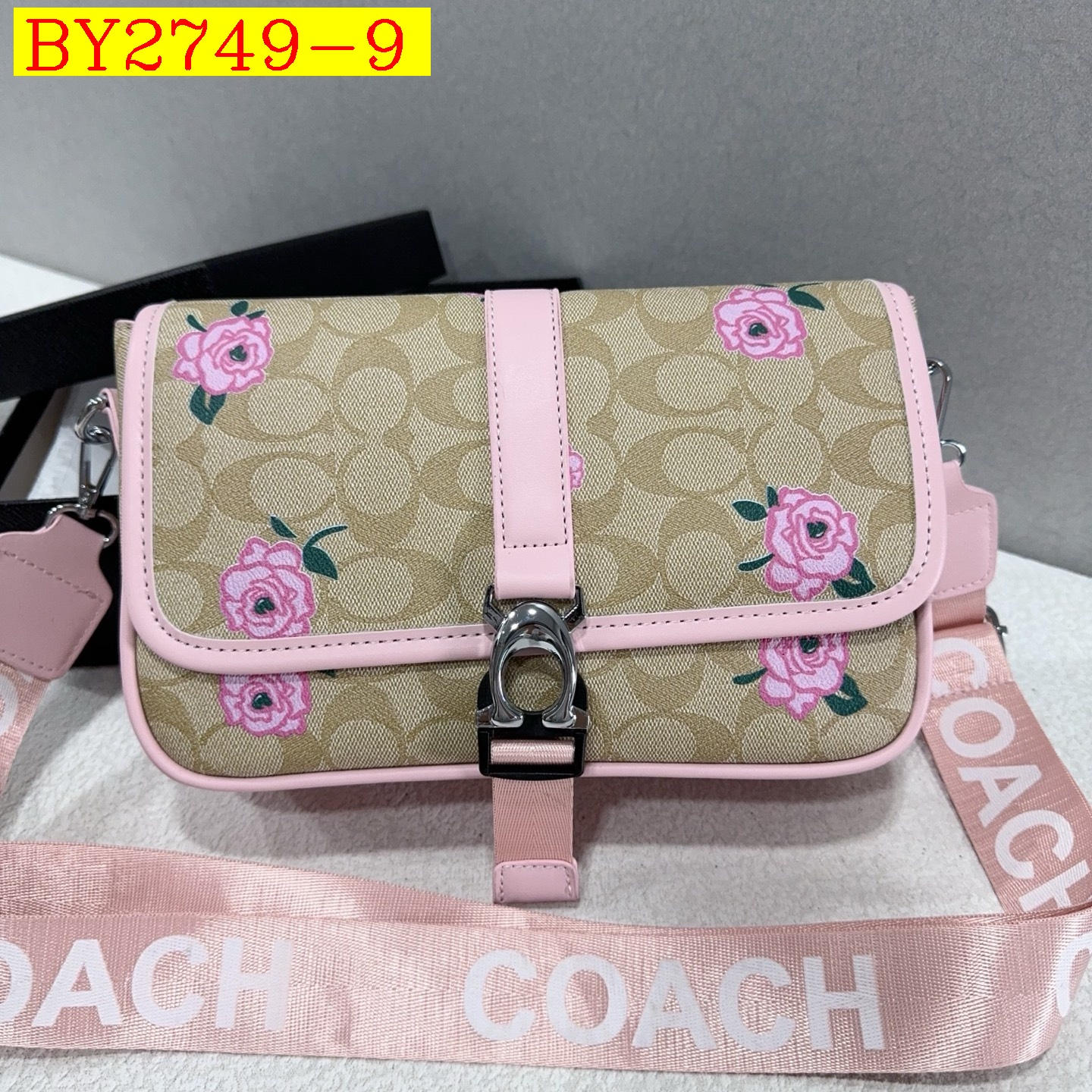 26$ COACH 9012 Shoulder bag size 25x17x8 cm 6806 BY2749 gallery