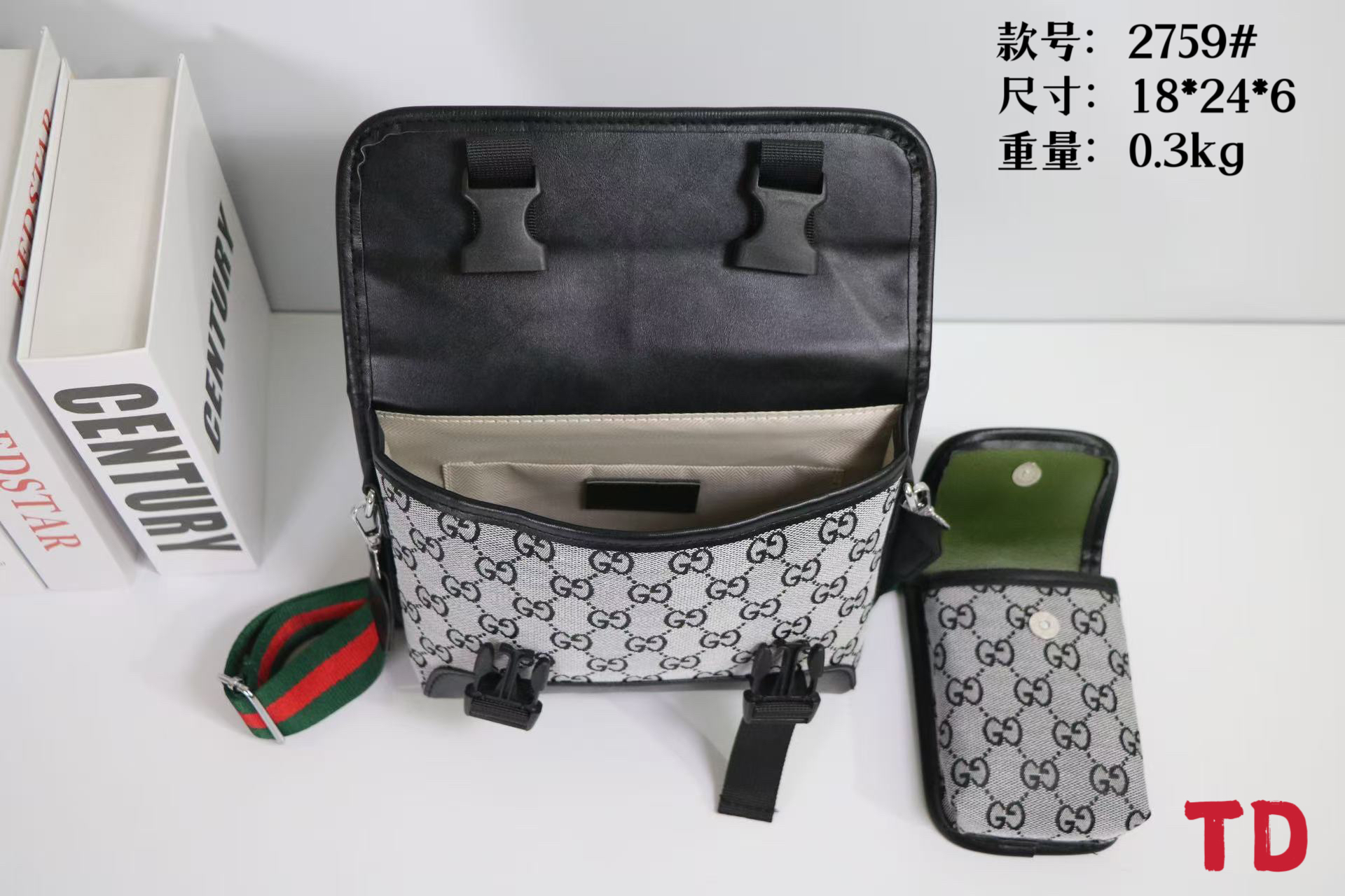 26$ LV 2759 Shoulder bag size 18X24X6 cm 3970 BR1944 gallery