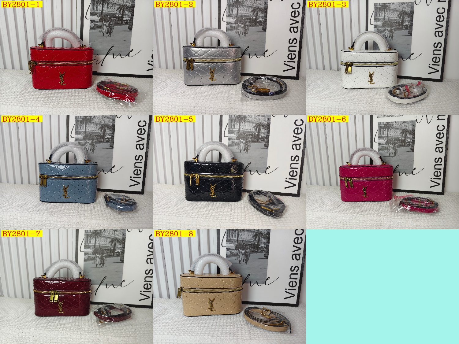 26$ YSL 68003 Shoulder bag size 18x7x11 cm 9952 BY2801 gallery