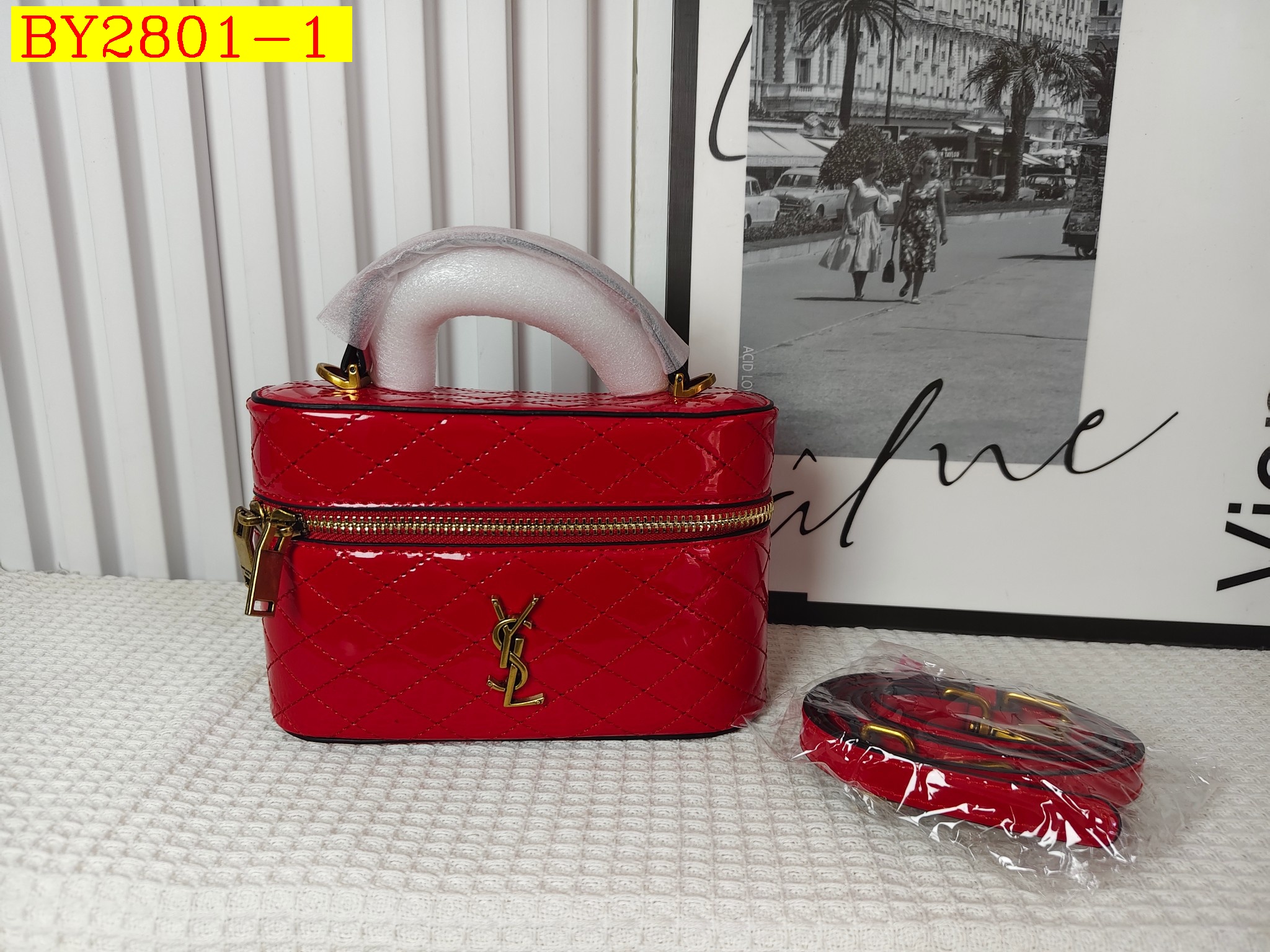 26$ YSL 68003 Shoulder bag size 18x7x11 cm 9952 BY2801 gallery