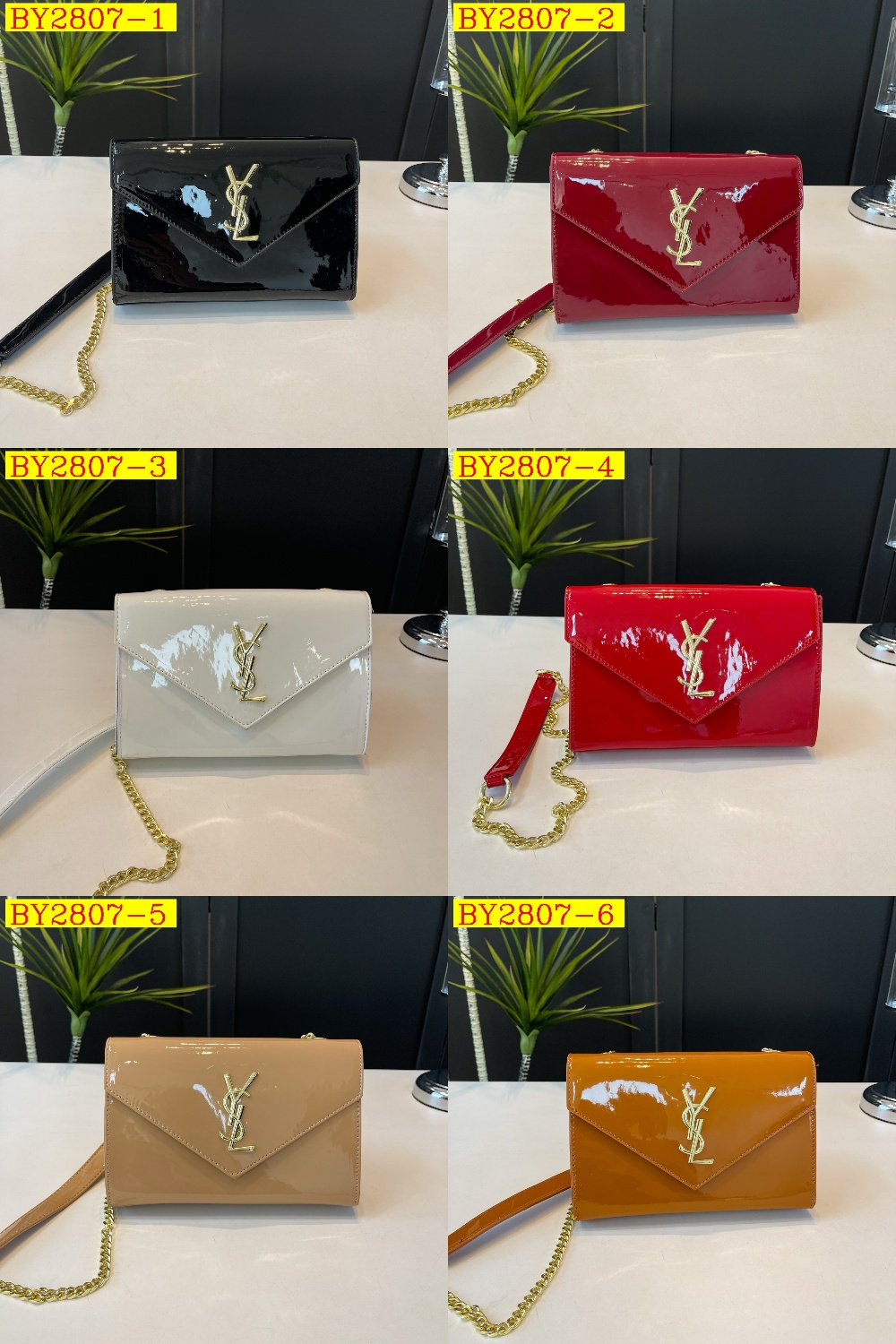 26$ YSL 78806 Shoulder bag size 22x15x6 cm 8822 BY2807 gallery
