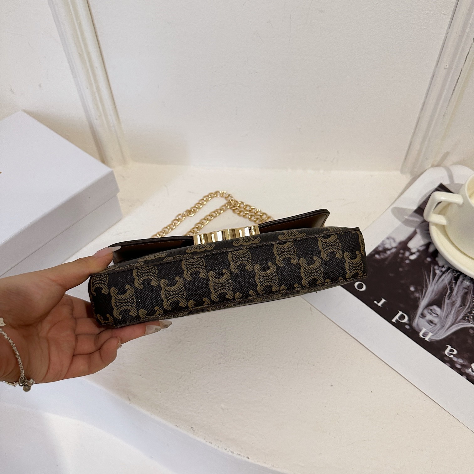 26$ new_dh CELINE S1203 SIZE 21X14X4 CM 90574612659 ZY2B375 gallery