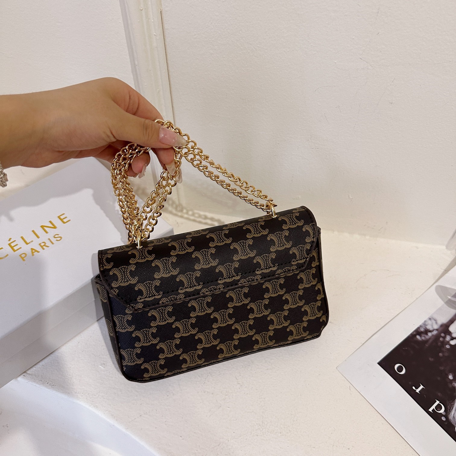 26$ new_dh CELINE S1203 SIZE 21X14X4 CM 90574612659 ZY2B375 gallery
