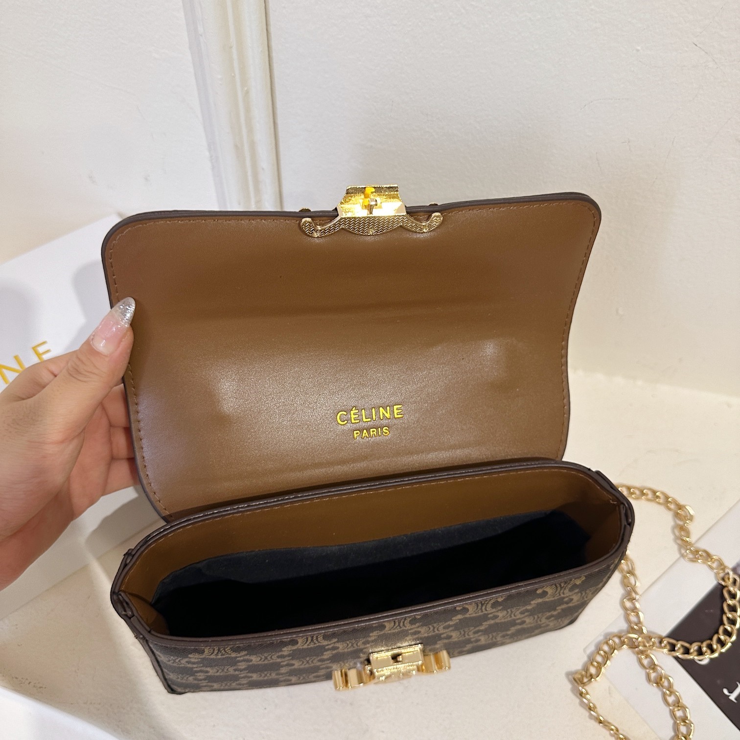 26$ new_dh CELINE S1203 SIZE 21X14X4 CM 90574612659 ZY2B375 gallery