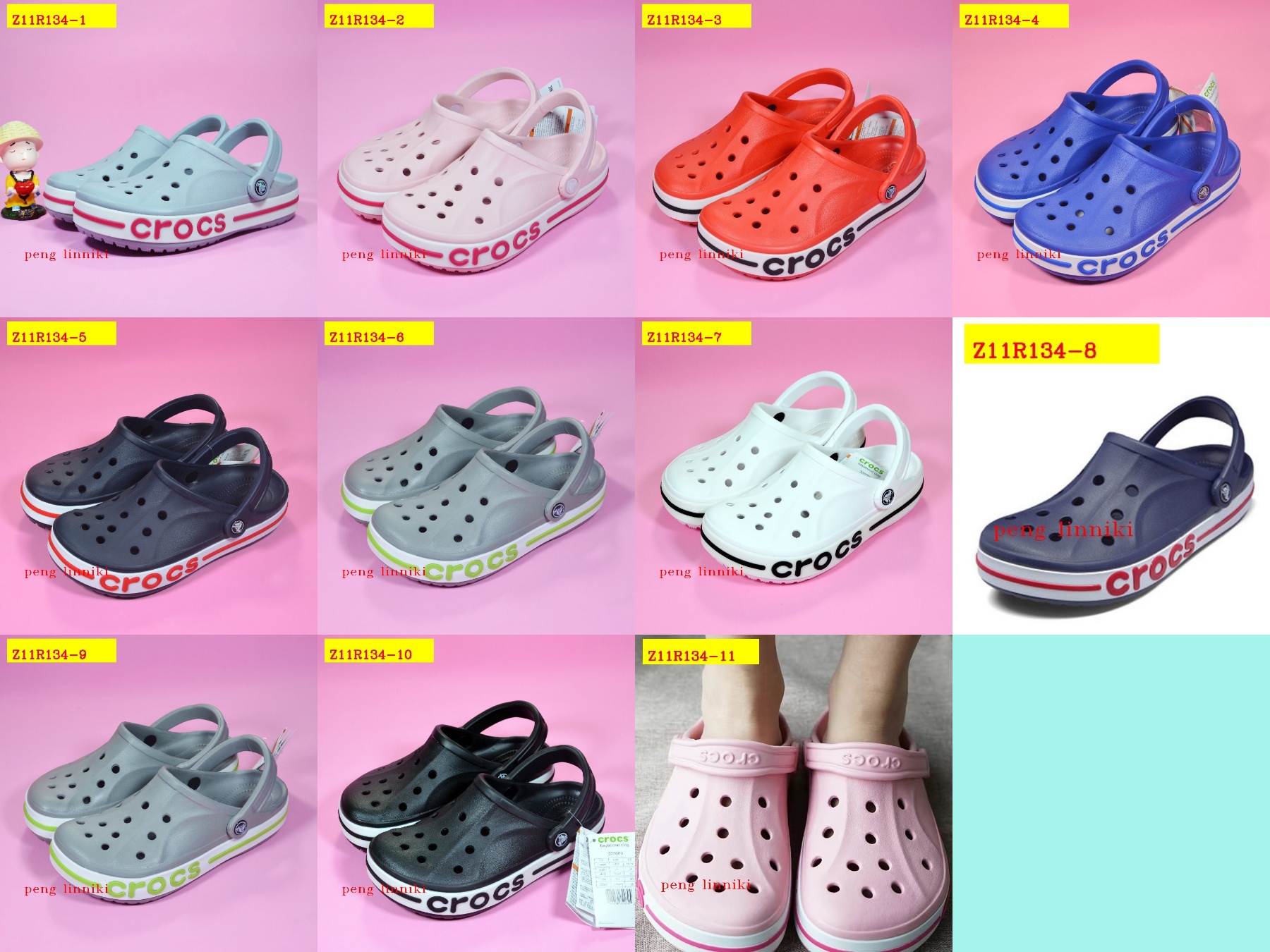26$ new_dh Crocs Classic Clogs Sandals size 36-44 804634 Z11R134 gallery