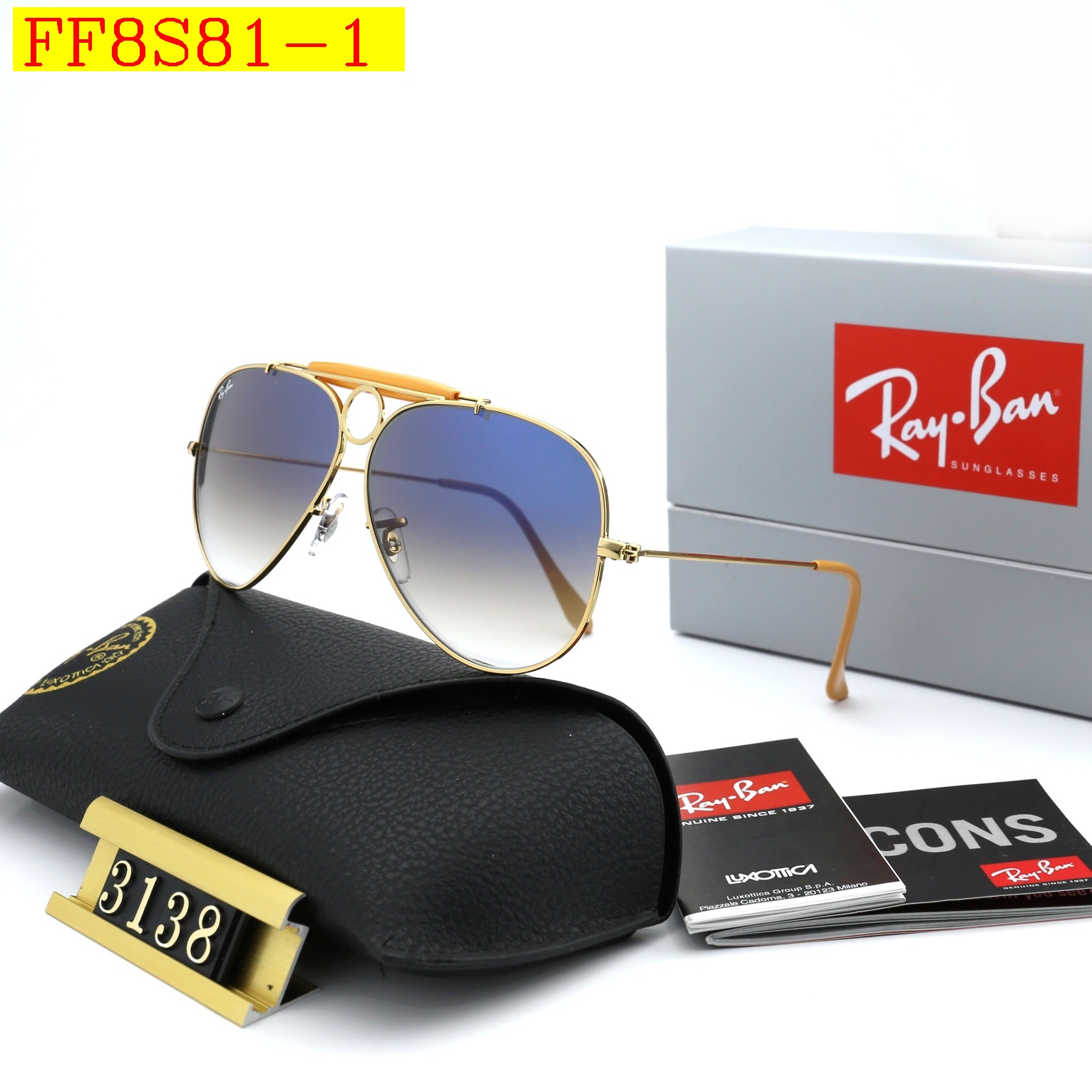 26$ new_dh Ray Ban 3138 31201612754 FF8S81 gallery
