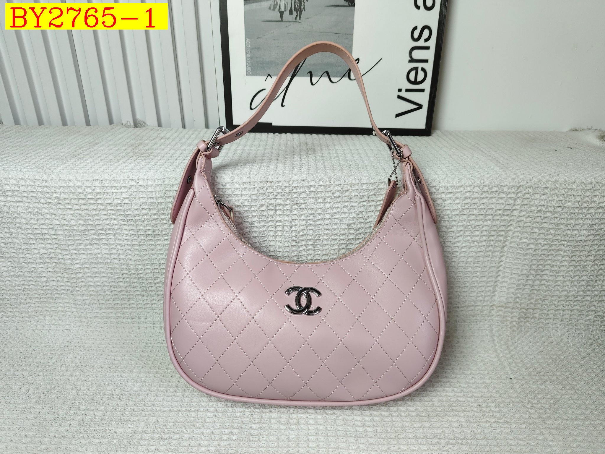 27$ CHANEL 9126 Shoulder bag size 27x25x7 cm 0922 BY2765 gallery
