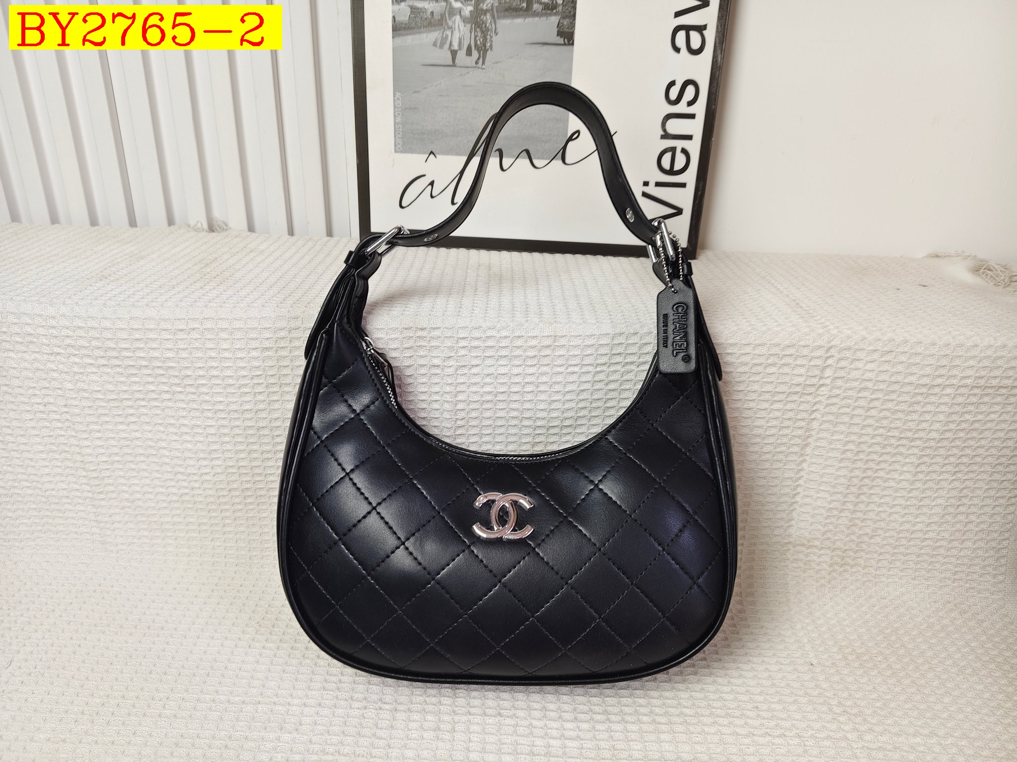 27$ CHANEL 9126 Shoulder bag size 27x25x7 cm 0922 BY2765 gallery