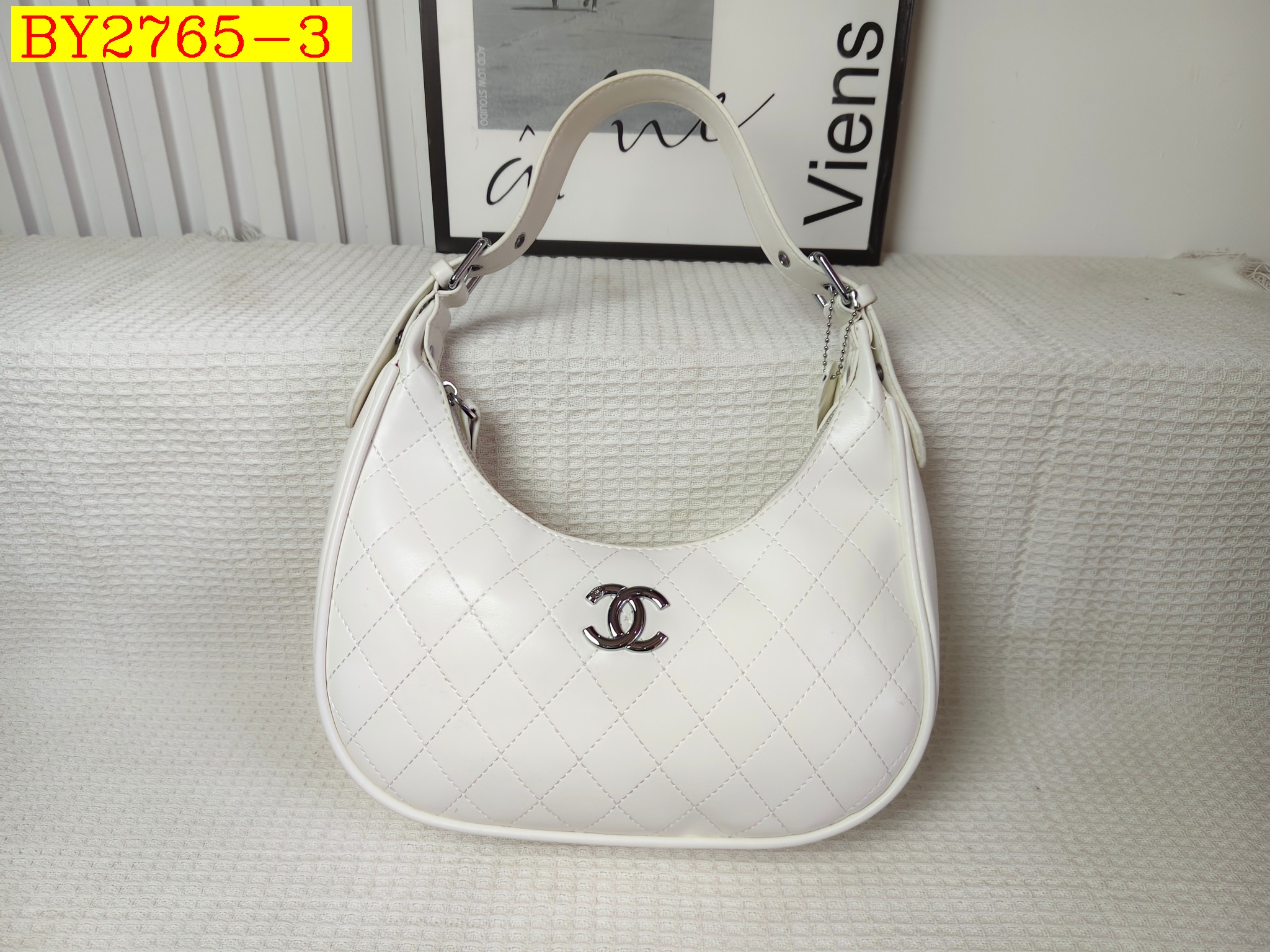 27$ CHANEL 9126 Shoulder bag size 27x25x7 cm 0922 BY2765 gallery